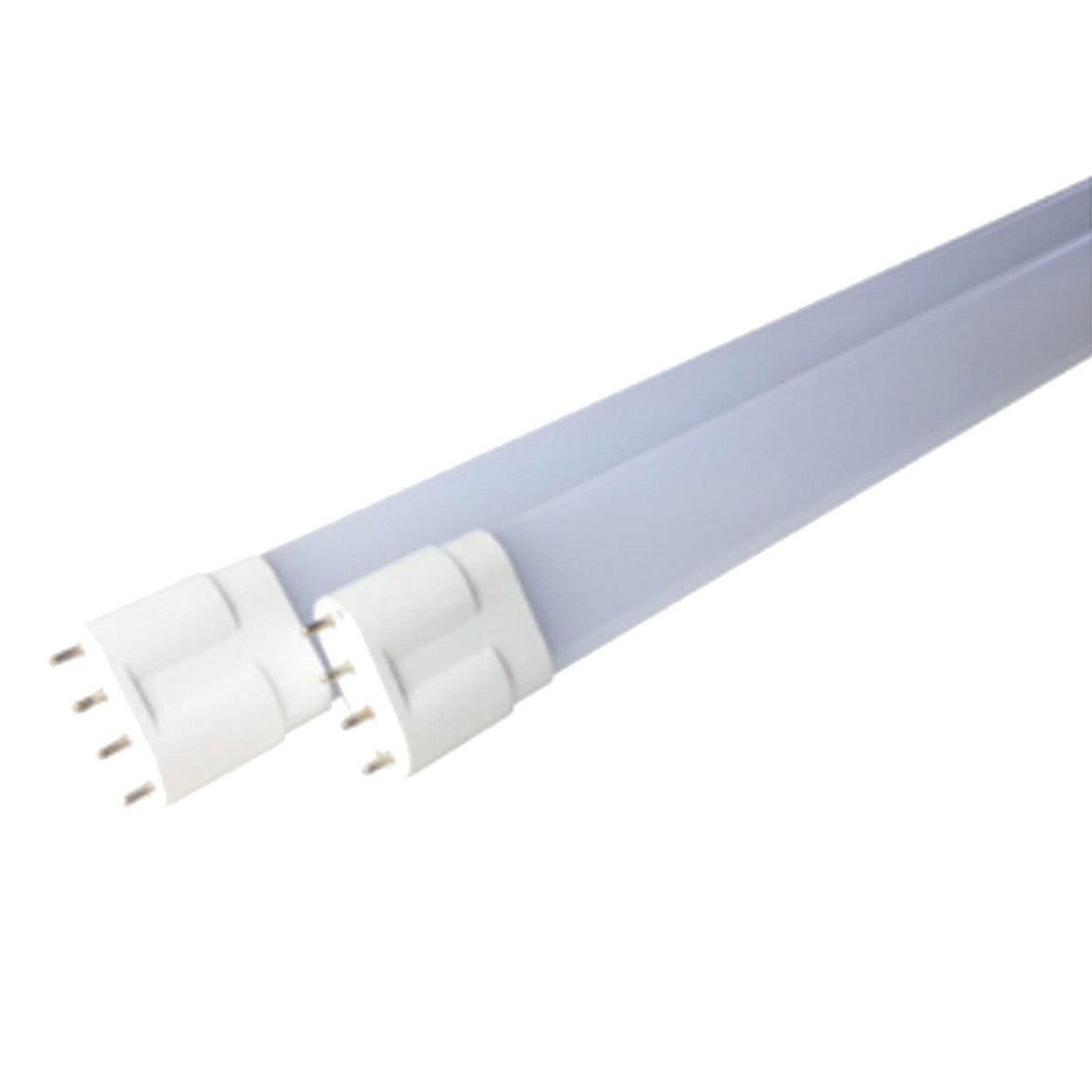 4 Pin PLL LED Bulb 10W 1100lm 5000K Daylight White - Omnidirectional Light - Replaces 24W CFL - 2G11 Base Ballast Bypass - Perfect for Office Lighting, Warehouse, and Commercial Spaces