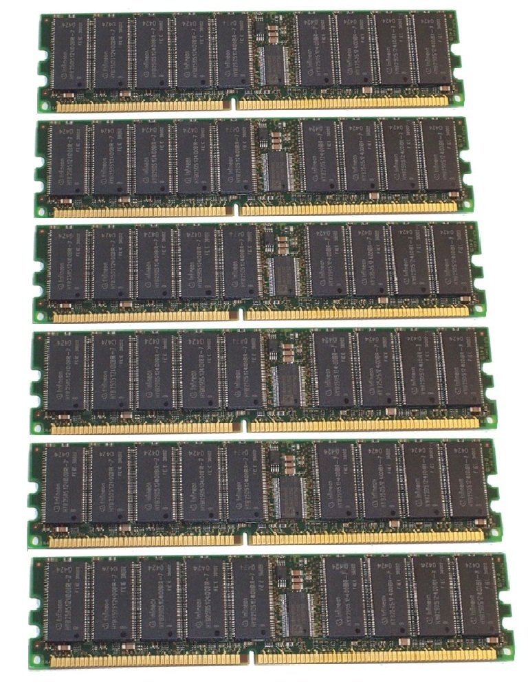 12GB (2x6GB) Dell PowerEdge 2600 Server Memory RAM - ECC Registered PC2100 DDR SDRAM - Compatible with PowerEdge 2600/2650/4600 Servers - Ideal for Data Centers, Enterprise Servers & IT Infrastructure Upgrades