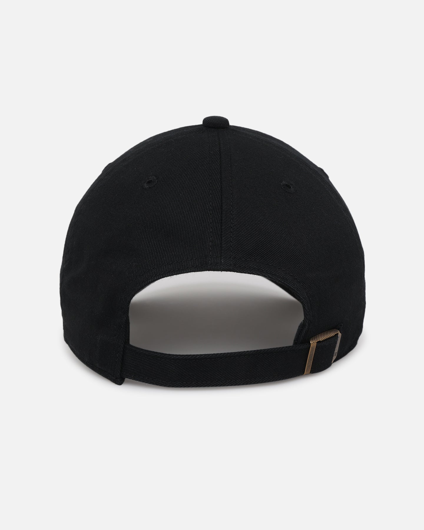 47 Brand Arsenal FC 'Metallic' 47 Clean Up Adjustable Strapback Snapback Hat - Black & Gold Baseball Cap for Men, Women - Perfect for Football Games, Streetwear & Casual Outfits