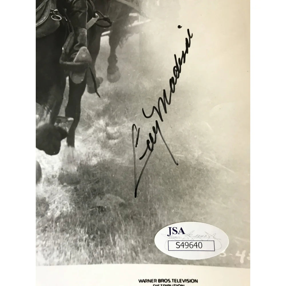 Guy Madison Autographed 8x10 Photo with JSA COA - The Command Western Star - Perfect for Collectors, Fans & Home Theater Decor