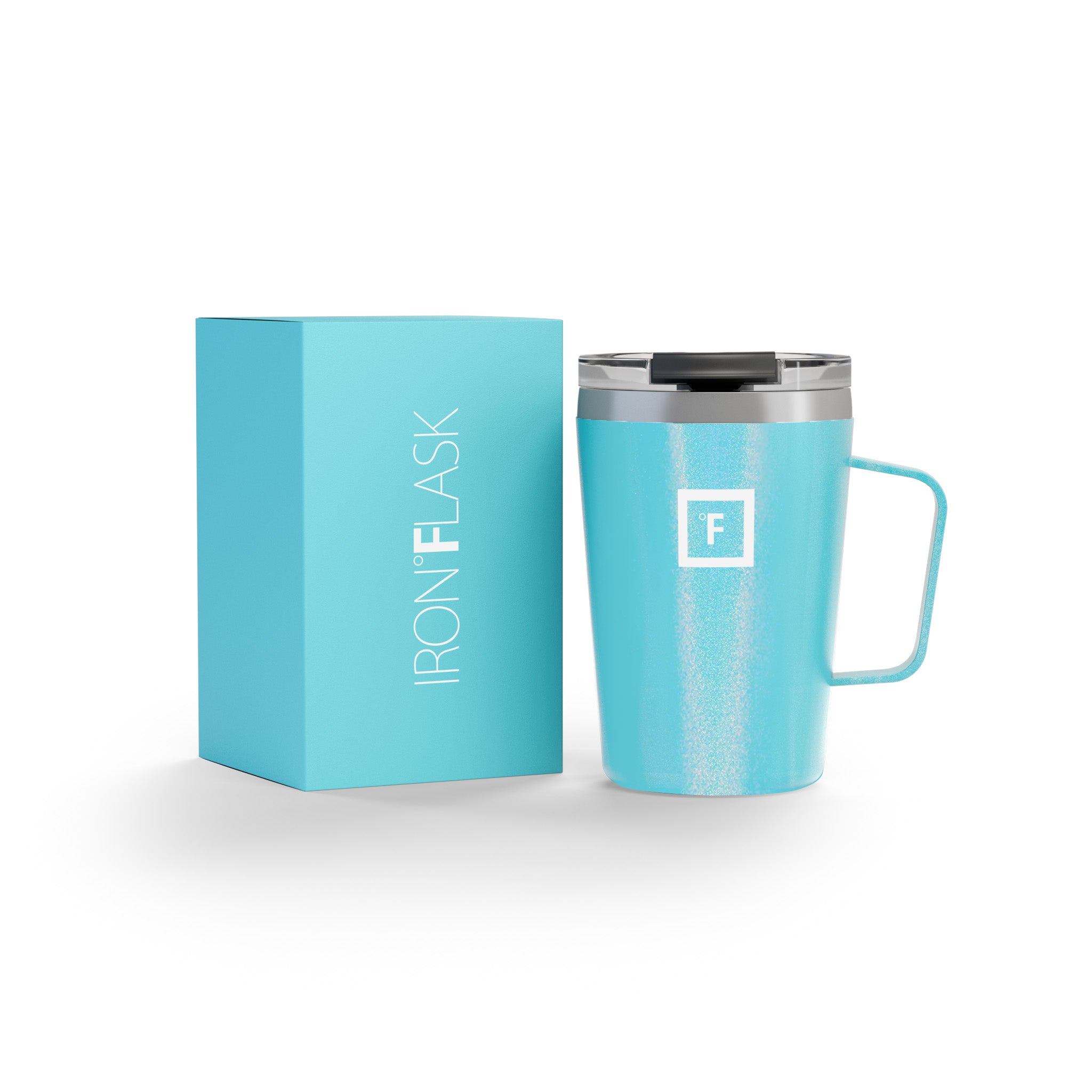 12 Oz Non-Slip Grip Coffee Mug - Insulated Travel Mug for Hot & Cold Drinks - Perfect for Office, Commute, Camping & Outdoor Activities