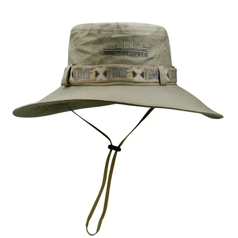 Best Tactical Sun Hat for Hiking & Camping - UPF 50+ UV Protection, Breathable & Adjustable Outdoor Hat for Men & Women - Perfect for Hiking, Fishing, Travel & Outdoor Adventures