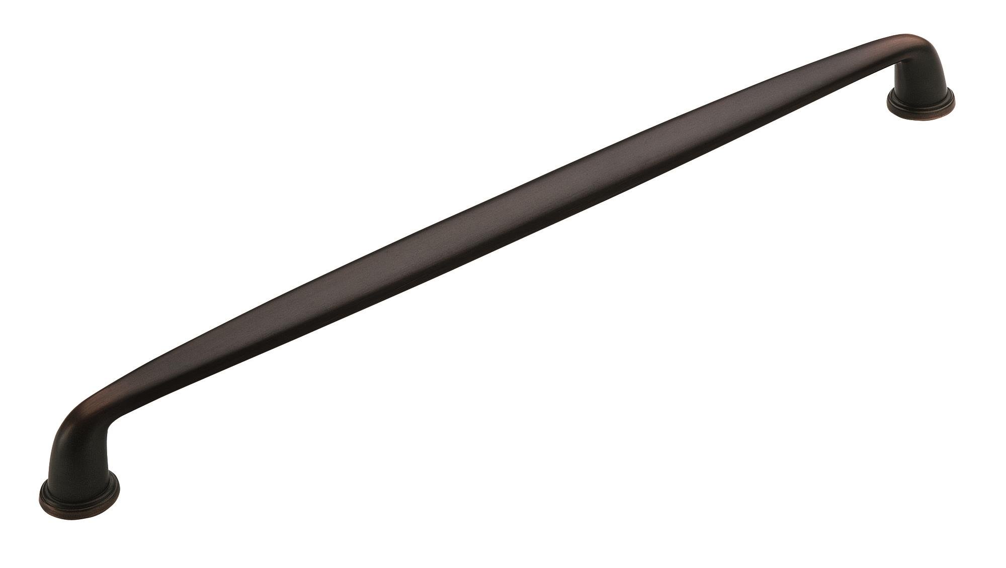 Amerock Kane 18 Inch Oil Rubbed Bronze Appliance Pull - 1 Pack Cabinet Hardware for Kitchen Drawers & Cabinet Doors (457mm Center to Center) - Perfect for Modern Farmhouse, Rustic & Traditional Home Decor