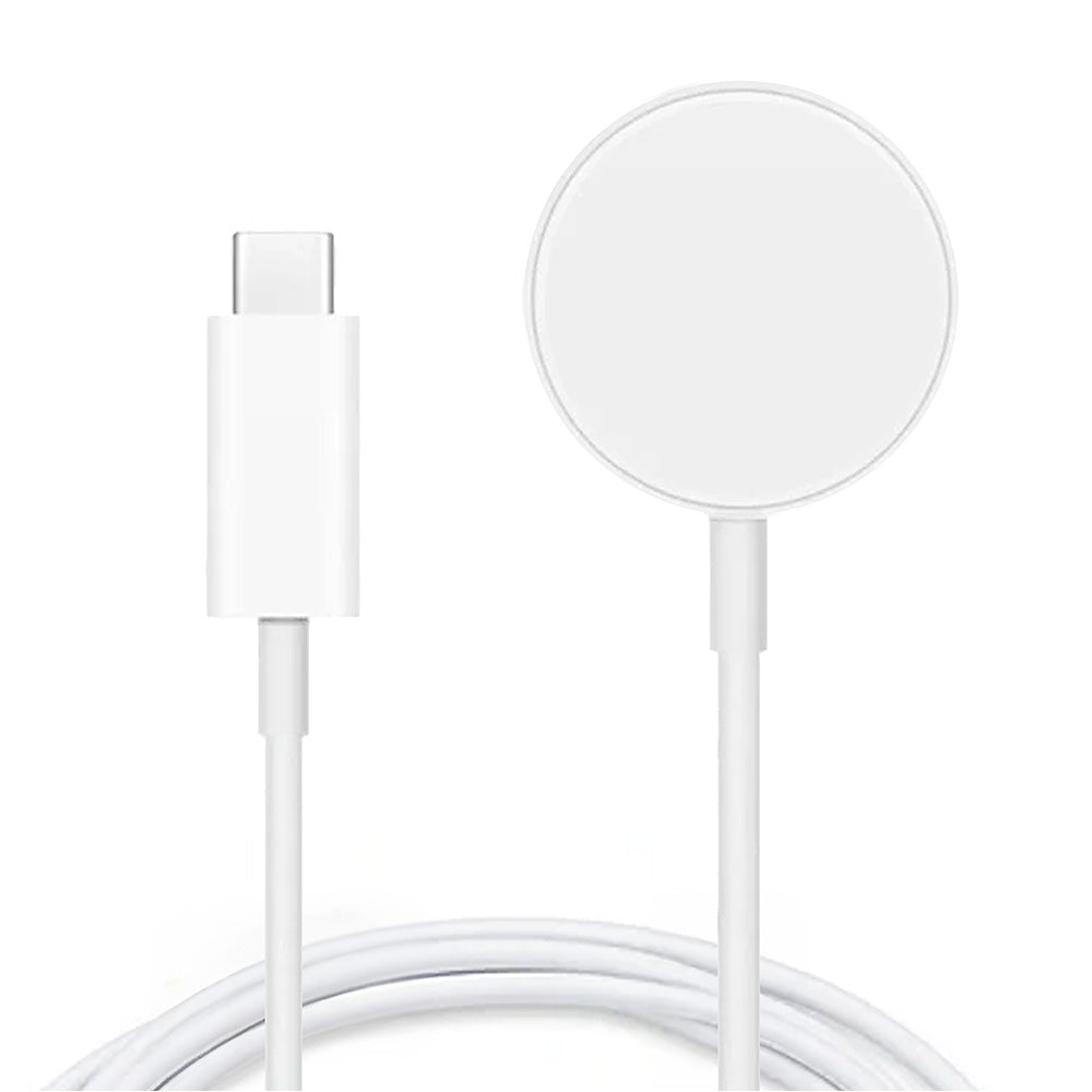Apple Watch Magnetic Fast Charger USB-C Cable (1m/3.3ft) - Compatible with Series 9/8/7/SE & More | Perfect for Travel, Office & Nightstand Charging