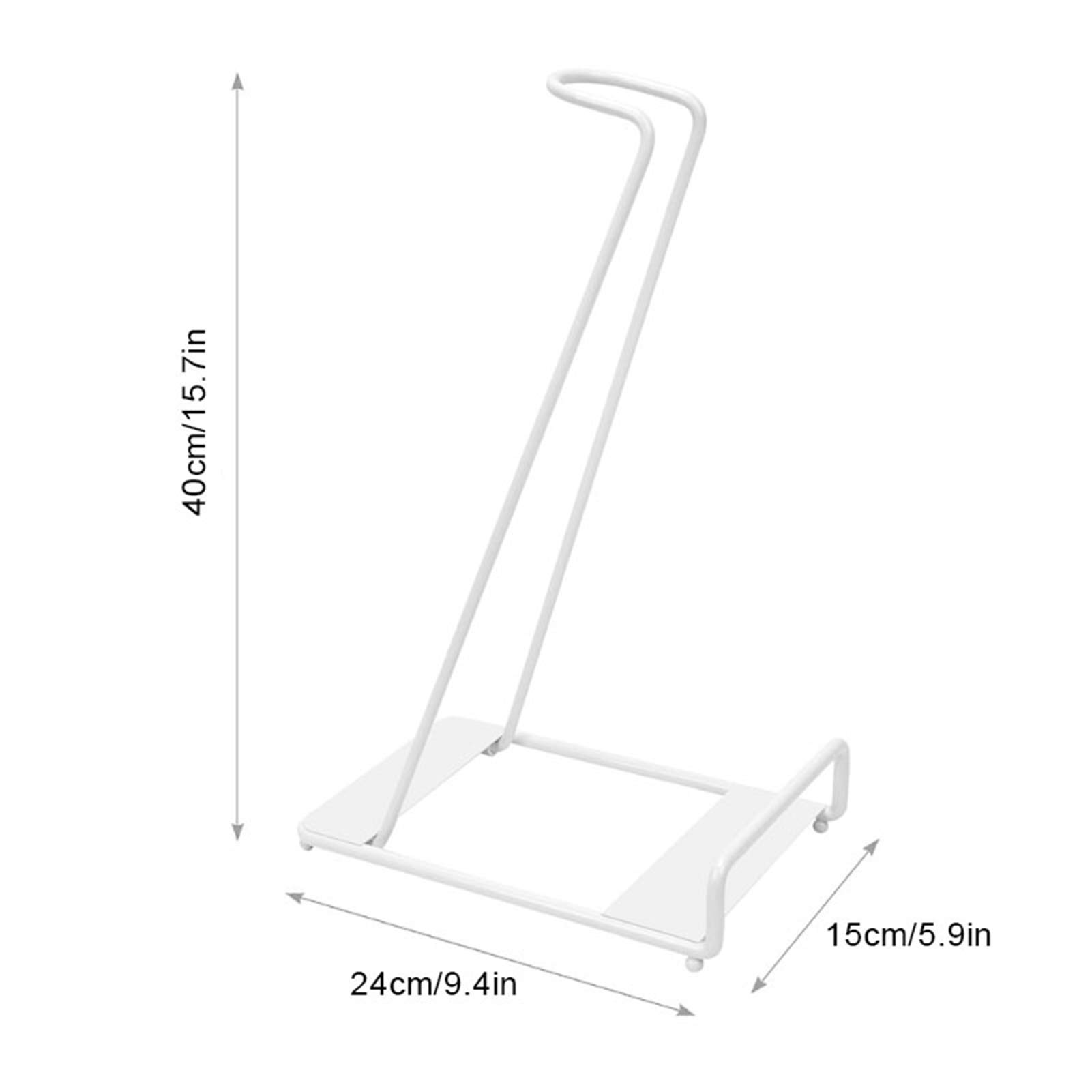 TOPINCN Vacuum Cleaner Stand - Stable Storage Bracket Holder for Upright & Stick Vacuums | Free-Standing Floor Organizer Rack | Perfect for Home, Garage & Closet Organization