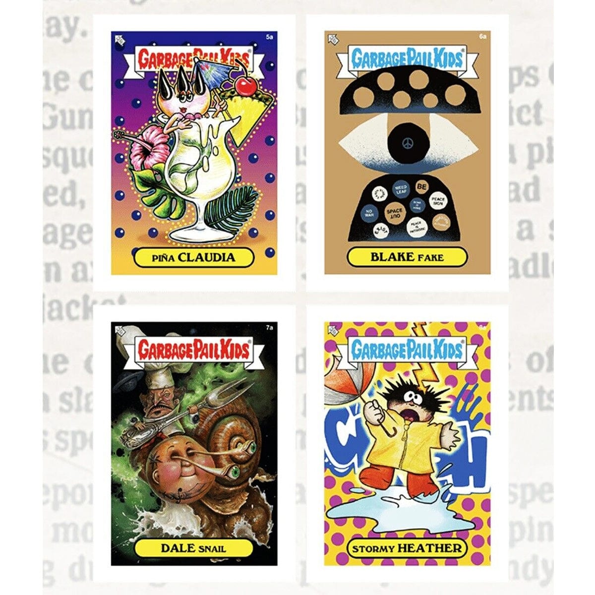 Garbage Pail Kids x Topps Beyond the Streets Artist Series Sealed Case - Limited Edition Collectible Trading Cards for Pop Culture Enthusiasts - Perfect for Display, Trading, and Nostalgic Gift Giving