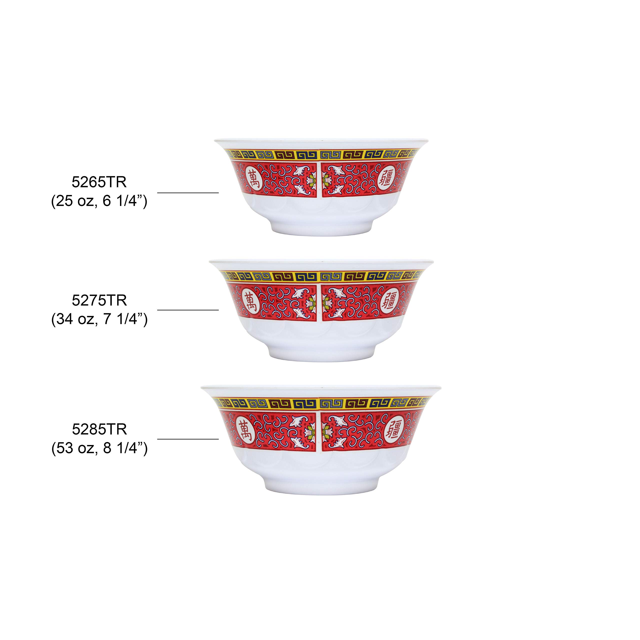 Premium 25 oz Melamine Dinnerware Set - 6.25