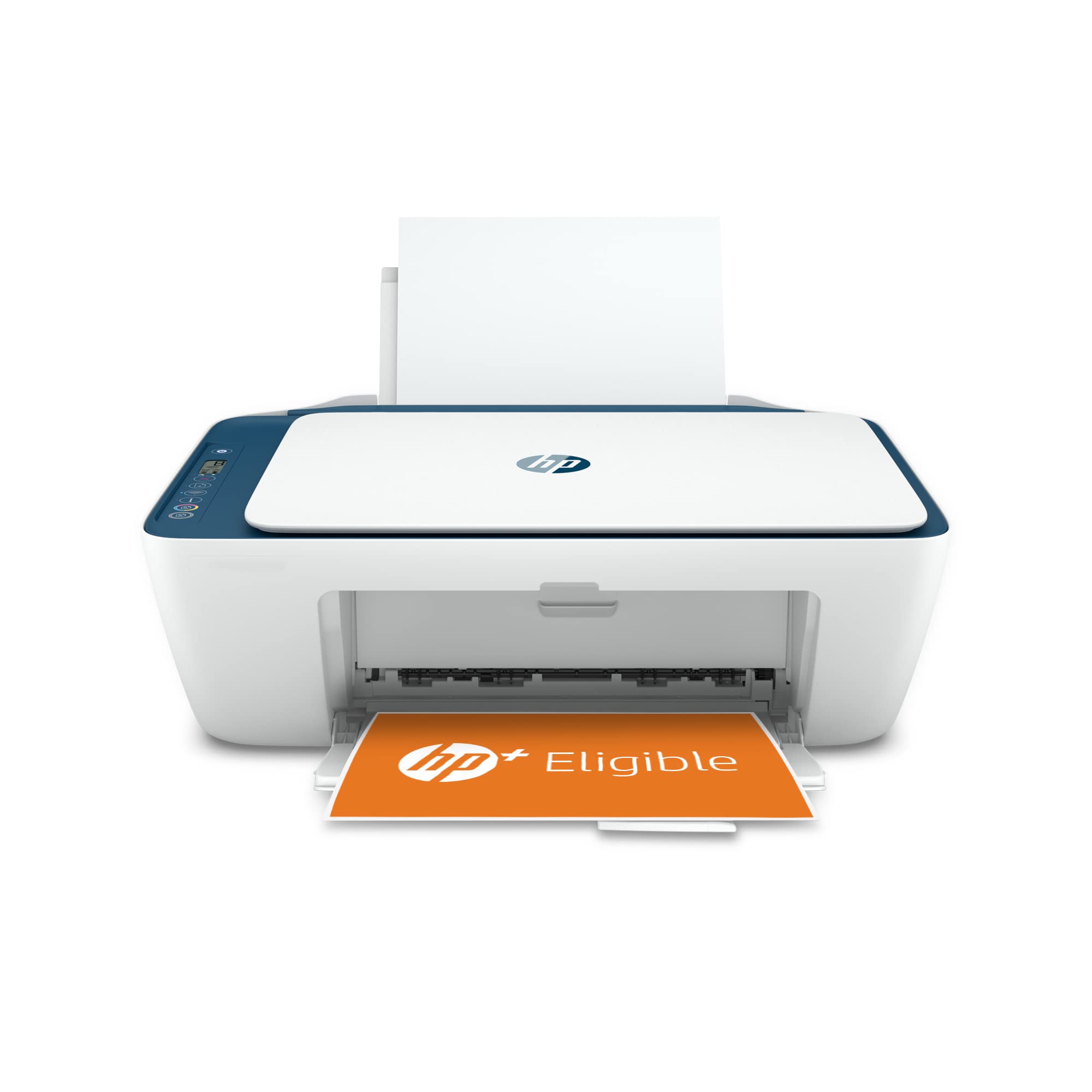 HP DeskJet 2721e All-in-One Wireless Color Printer with 6 Months Instant Ink | HP+ Enabled | Compact Home & Office Printer for Documents, Photos | White & Blue Design | Perfect for Remote Work & School Projects