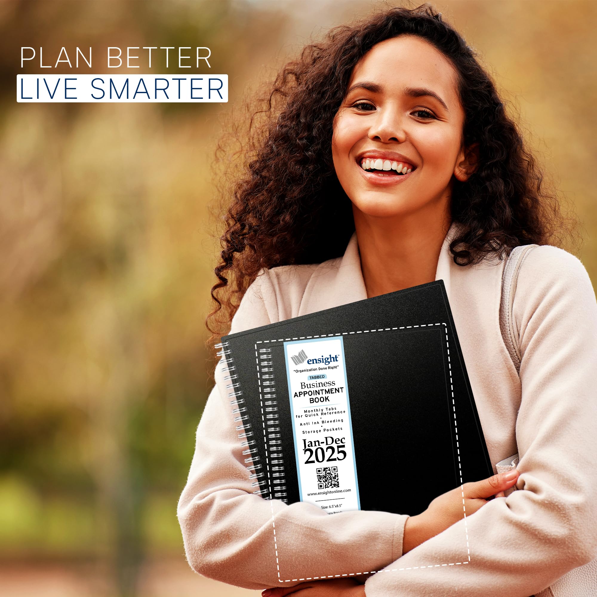 2025 Daily Planner with 30-Minute Time Slots - 6.5 x 8.5 Inch Professional Appointment Book for Business & Personal Use, Weekly/Monthly Calendar Organizer Jan-Dec 2025 (Blue) - Perfect for Office Scheduling, Time Management & Goal Tracking