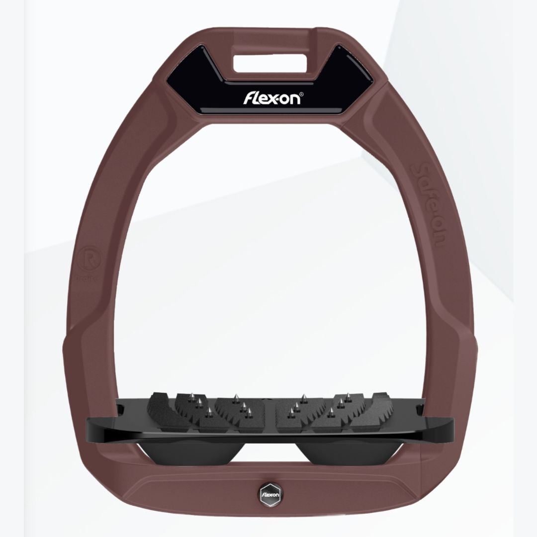 Customizable Flex on SafeOn Safety Stirrups - Adjustable & Secure Horse Riding Stirrups for Equestrians - Perfect for Trail Riding, Dressage & Jumping