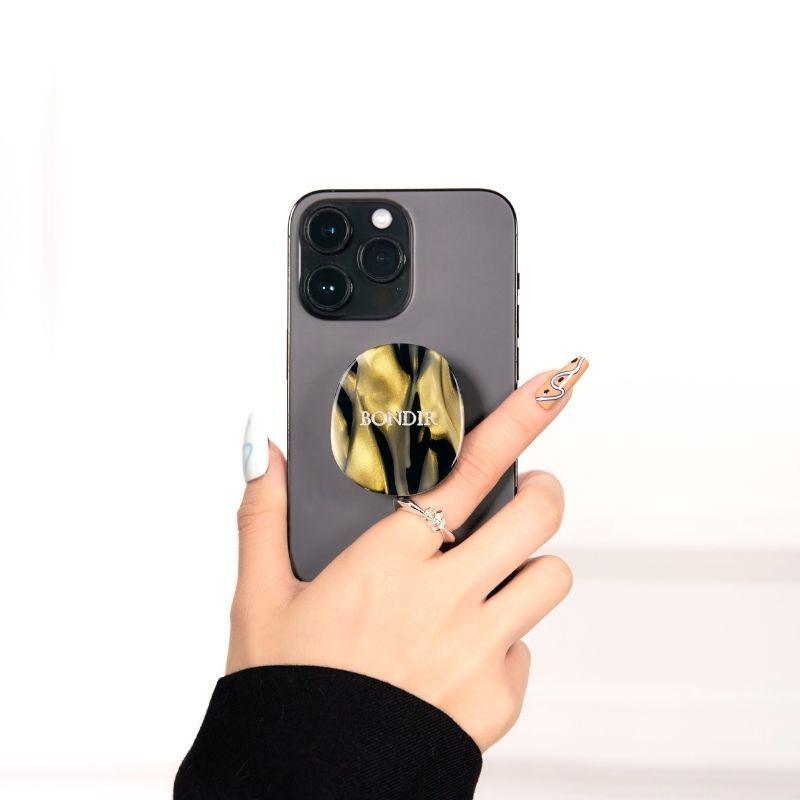 Nebula Phone Grip - Anti-Slip Phone Holder Stand with Strong Adhesive for iPhone, Samsung & Smartphones - Perfect for Selfies, Watching Videos & Hands-Free Use