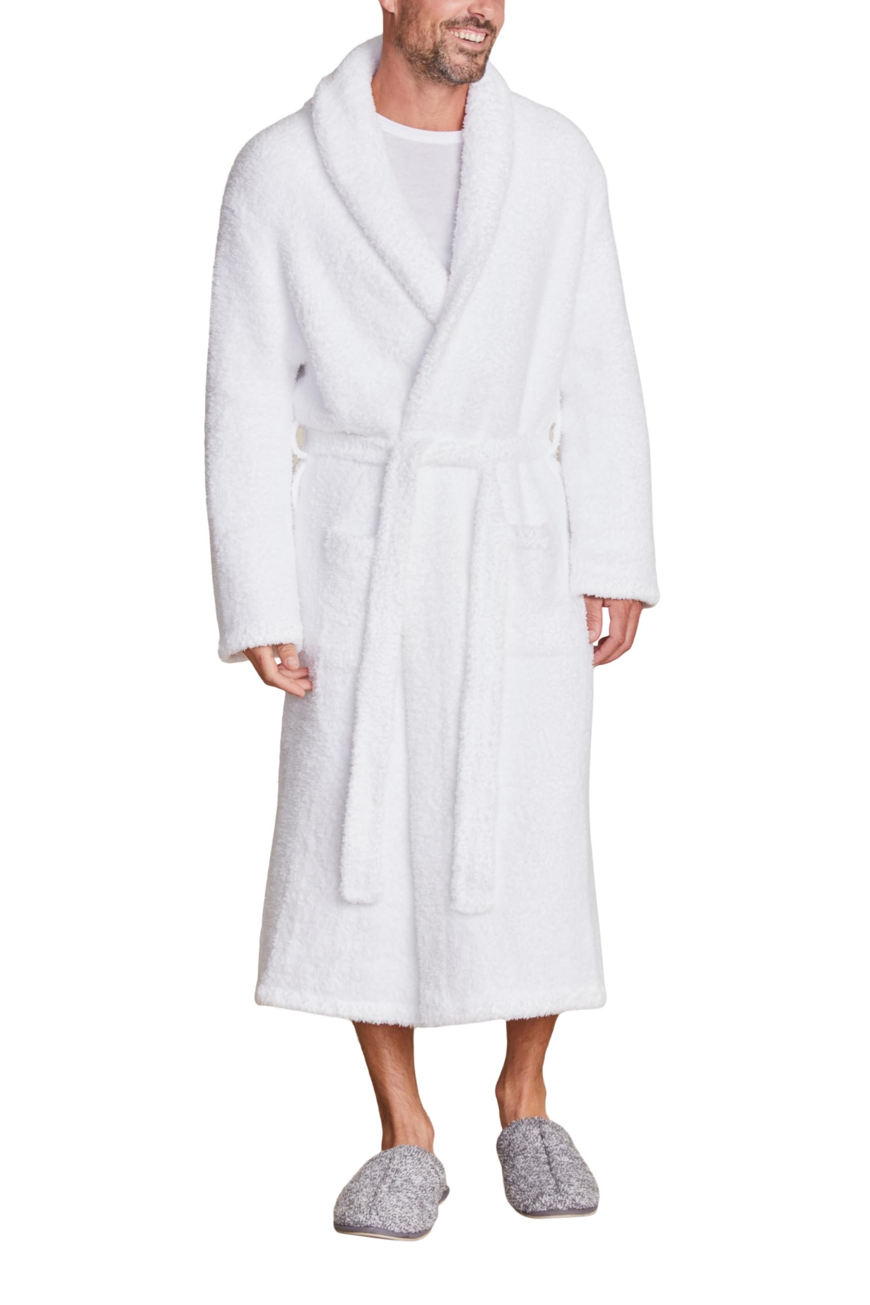 Barefoot Dreams Cozychic Adult Robe - Ultra Soft & Luxurious Bathrobe for Women & Men - Perfect for Spa, Lounge & Relaxation at Home