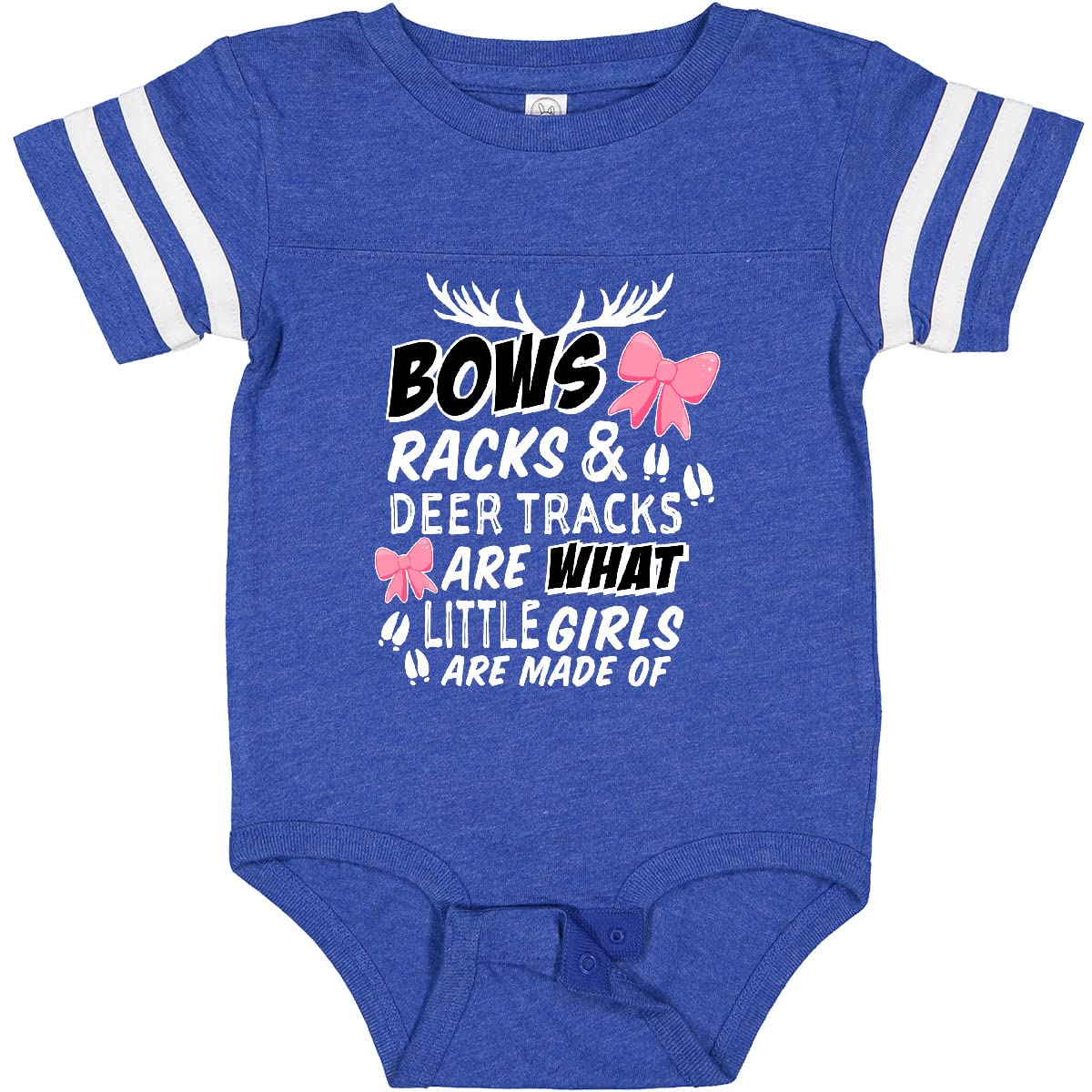 Inktastic Hunting Season Bows Racks & Deer Baby Bodysuit - Cute Hunting-Themed Outfit for Infants & Toddlers - Perfect for Family Hunting Trips, Outdoor Adventures & Holiday Photos