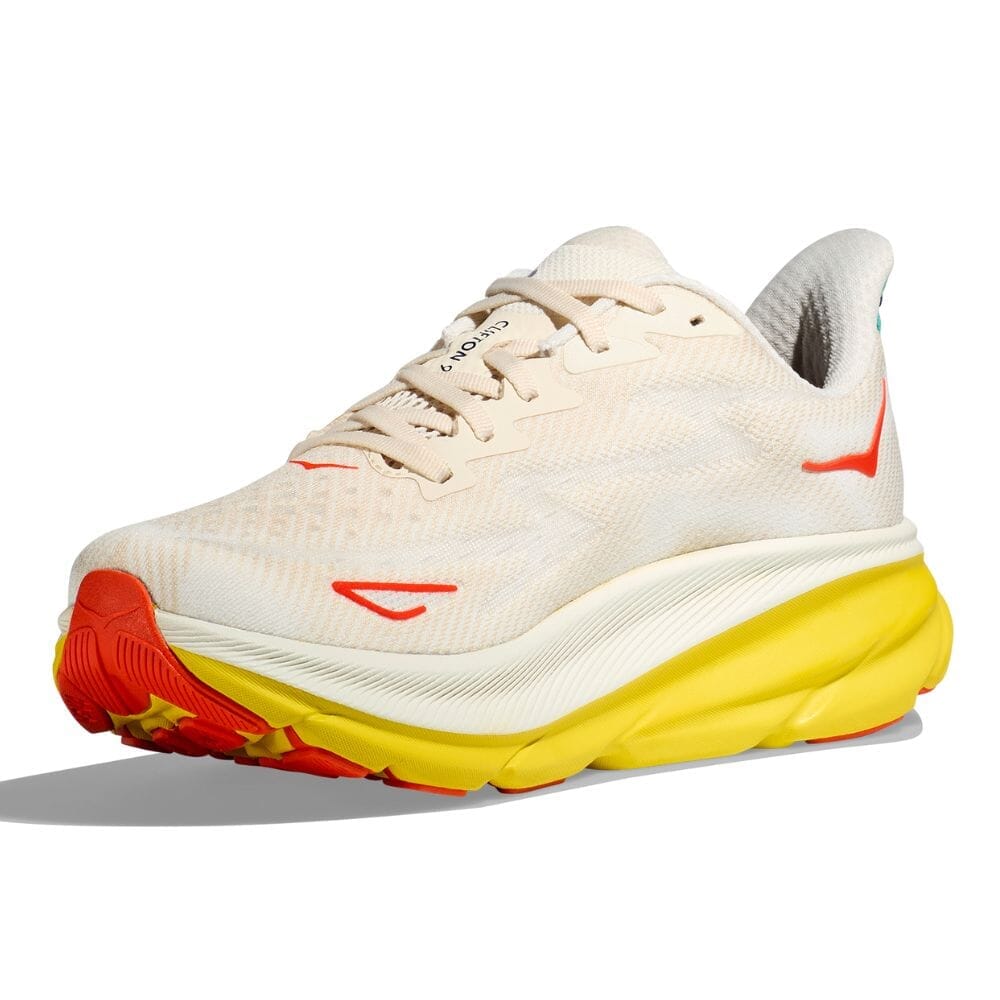 Hoka Men's Clifton 9 Wide Running Shoes - Lightweight Cushioned Sneakers for Road & Trail | Perfect for Jogging, Gym Workouts & Daily Walking