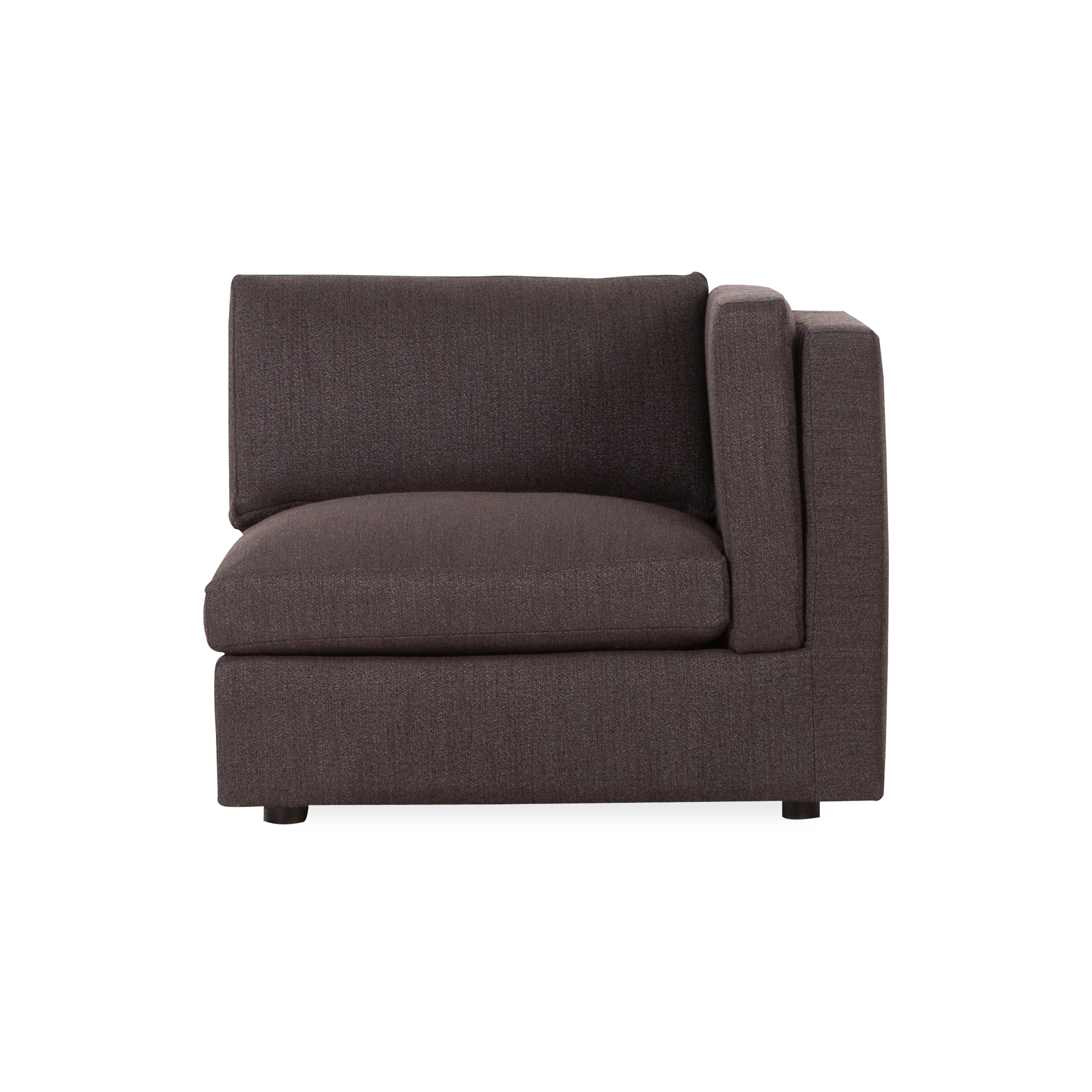 Kore Soft Arm Modular Sectional Sofa - Modern L-Shaped Couch for Living Room, Home Theater & Lounge Areas - Comfortable and Stylish Furniture for Family Gatherings & Relaxation
