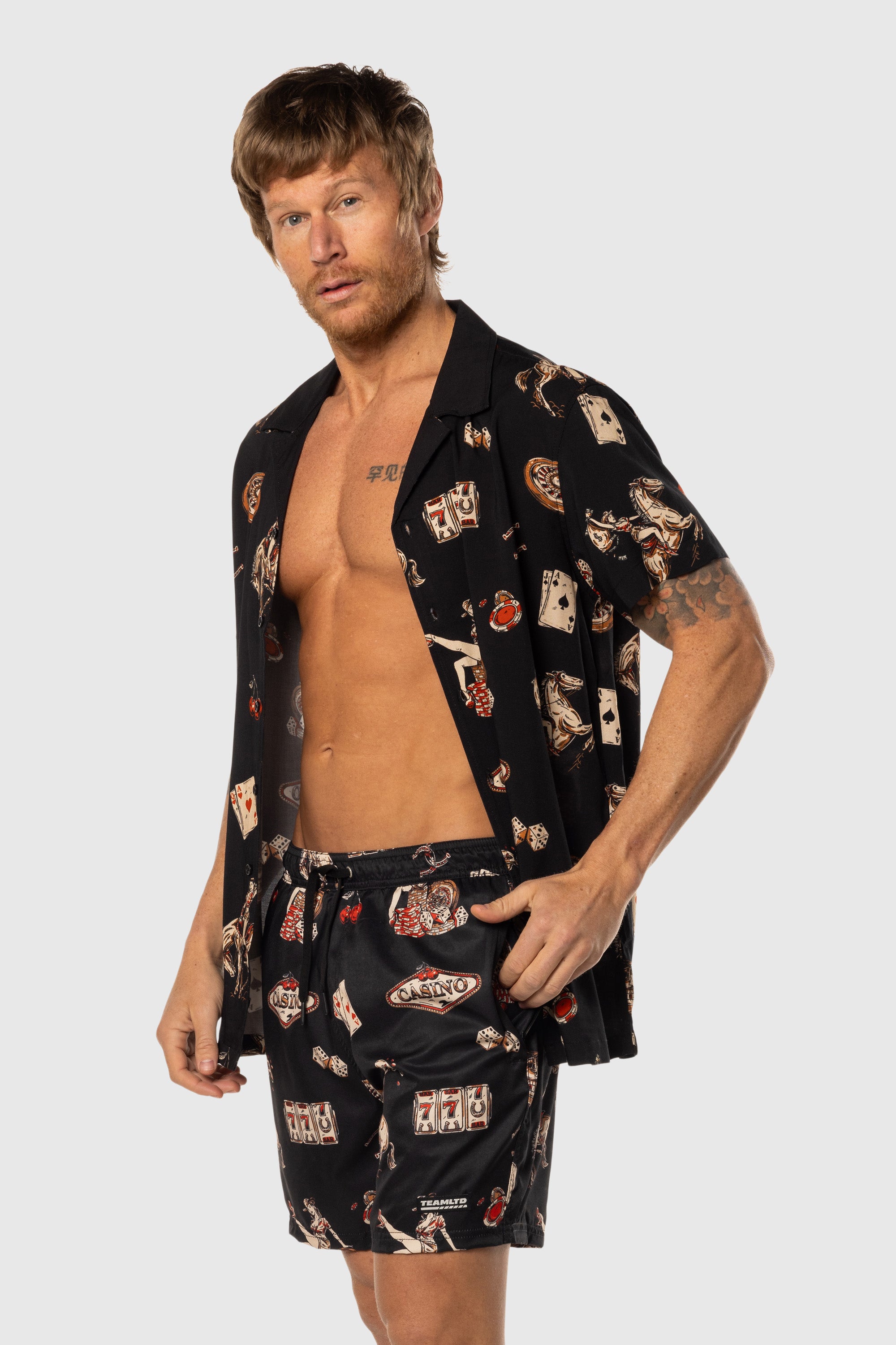 Premium Cowboy Casino Vice Set - Western Style Poker & Card Game Accessories for Home, Parties, and Casino Nights