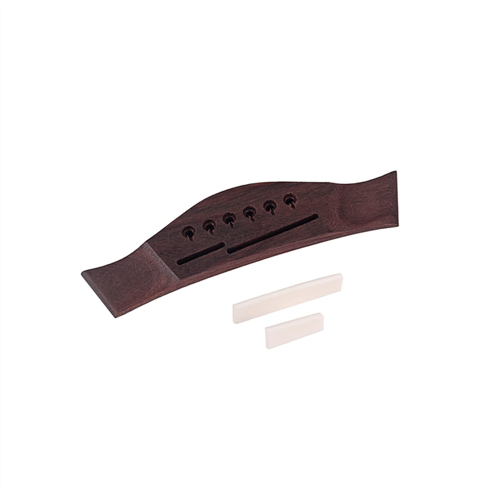 Premium Sandalwood Guitar Bridge - Durable Acoustic Guitar Replacement Part for DIY Repair & Upgrades | Perfect for Home Studio, Live Performances & Music Lessons