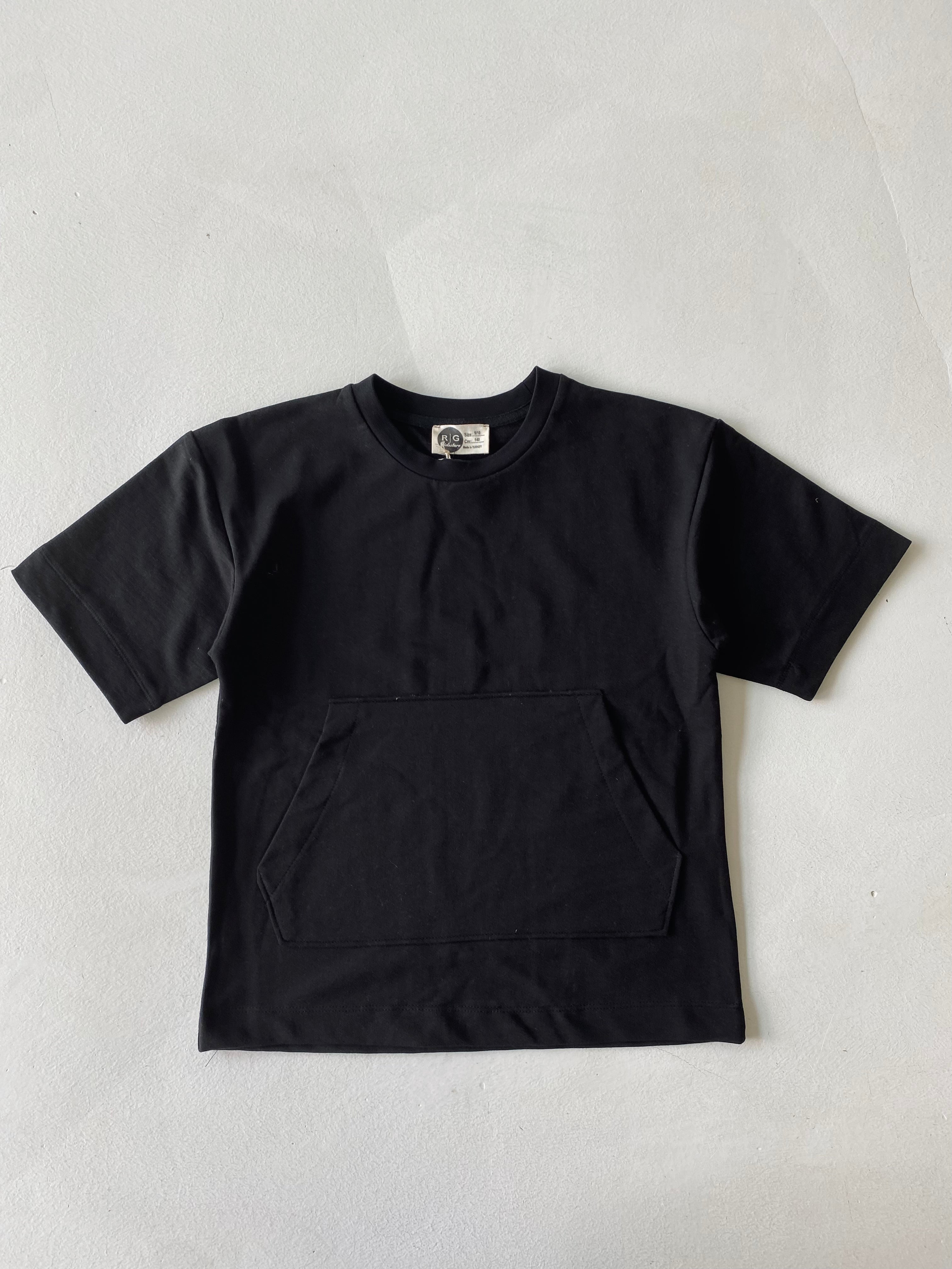 Cotton Kangaroo Pocket T-Shirt for Men & Women - Soft & Comfortable Casual Wear for Everyday Outfits, Gym, and Lounge
