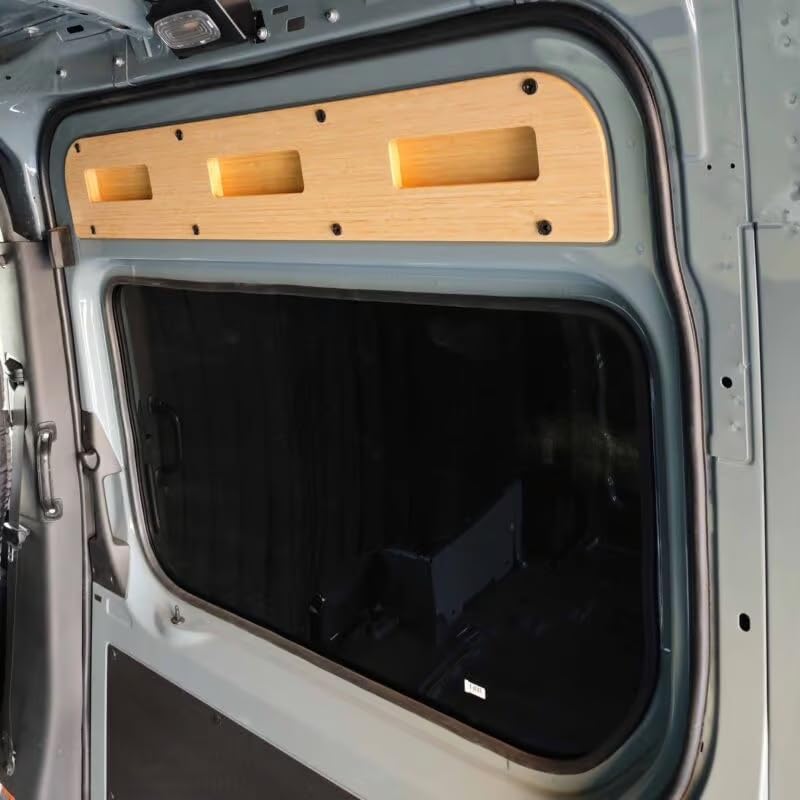 2019-2024 Mercedes-Benz Sprinter Door Panels & Cubby Shelf Kit - Complete Rear & Sliding Door Set for Van Organization & Storage Solutions | Perfect for Cargo Van Conversion, Camping & Work Vehicle Customization