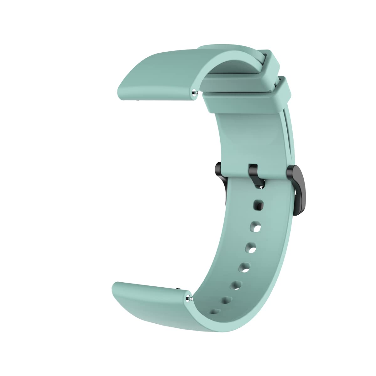 FitTurn Soft Silicone Sport Watch Band - Replacement Wrist Strap Compatible with Blackview R3/R3 Pro Smartwatch | Durable & Comfortable for Running, Gym Workouts & Daily Wear