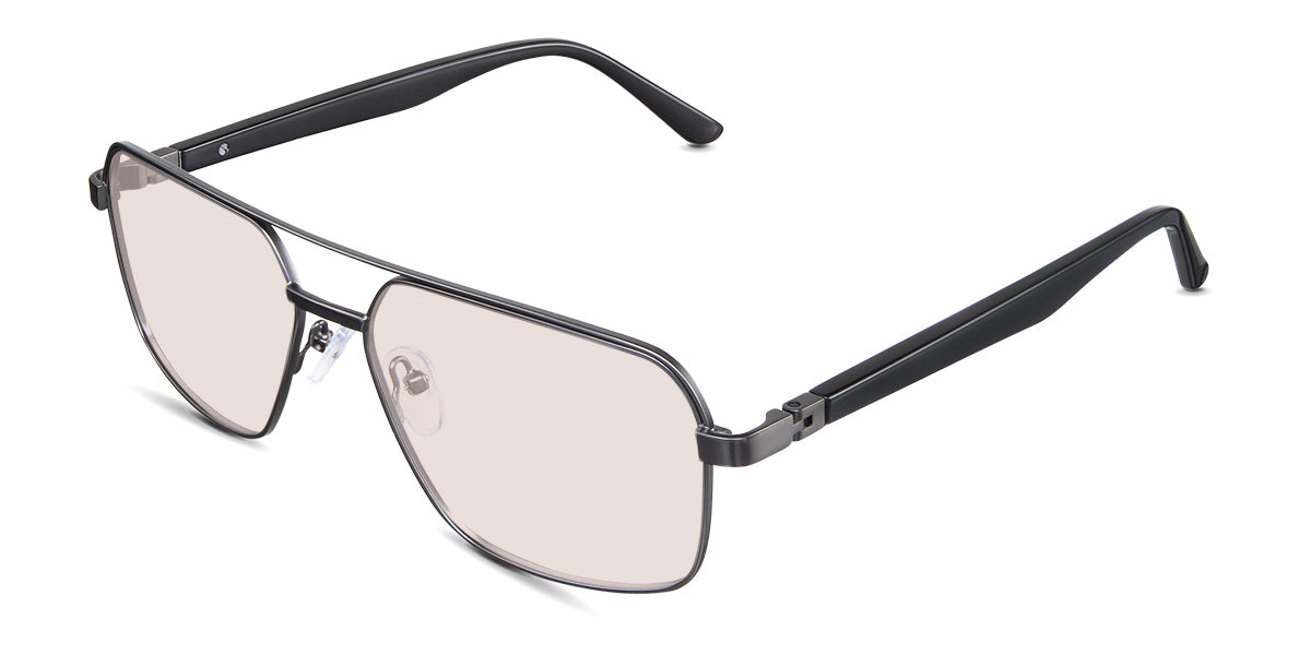Xavier Men's Prescription Tinted Glasses - Stylish & UV Protection for Driving, Reading & Outdoor Activities