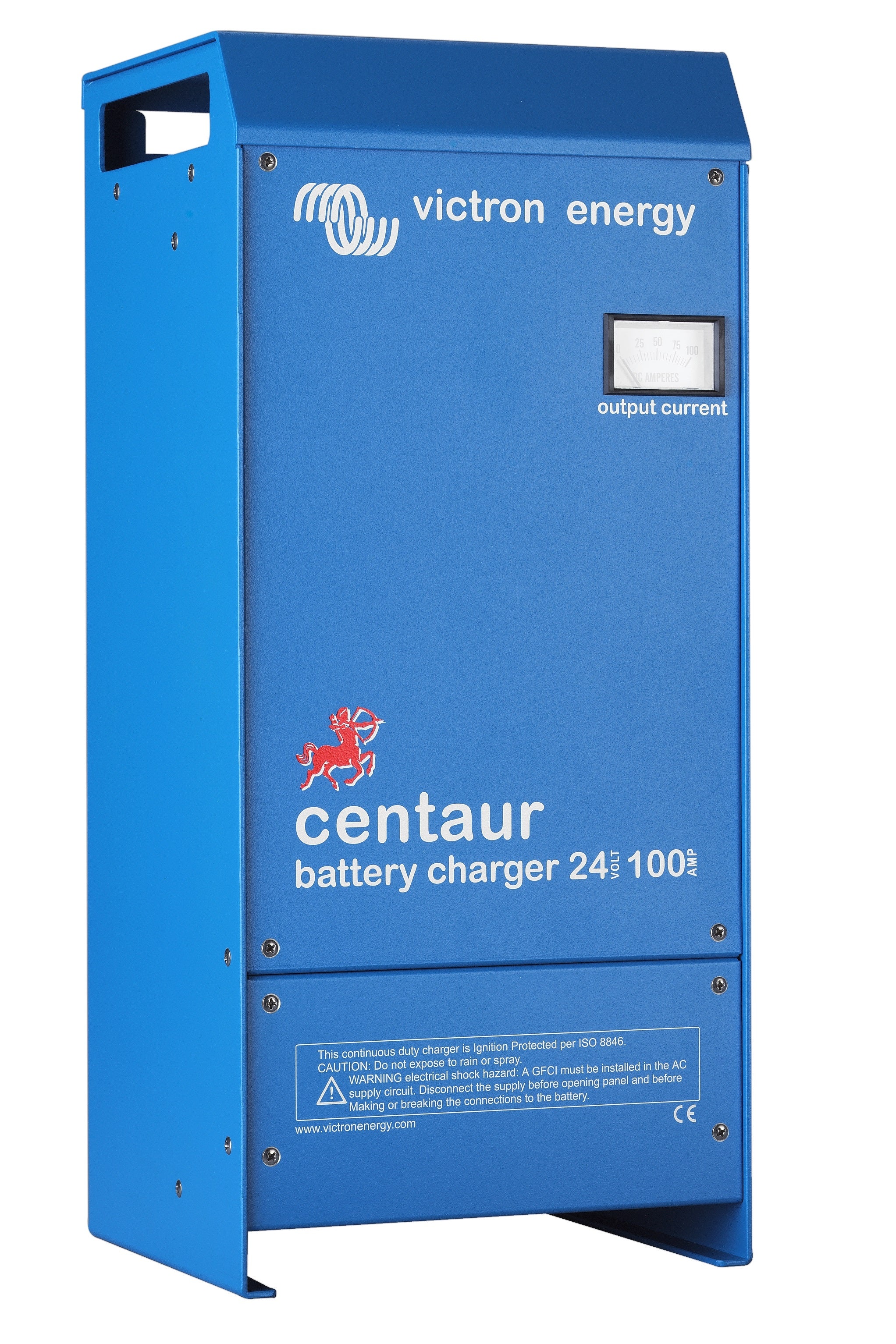 Victron Energy Centaur Charger 12/100(3) 120V/240V - 12V 100A Battery Charger for Marine, RV & Off-Grid Power Systems