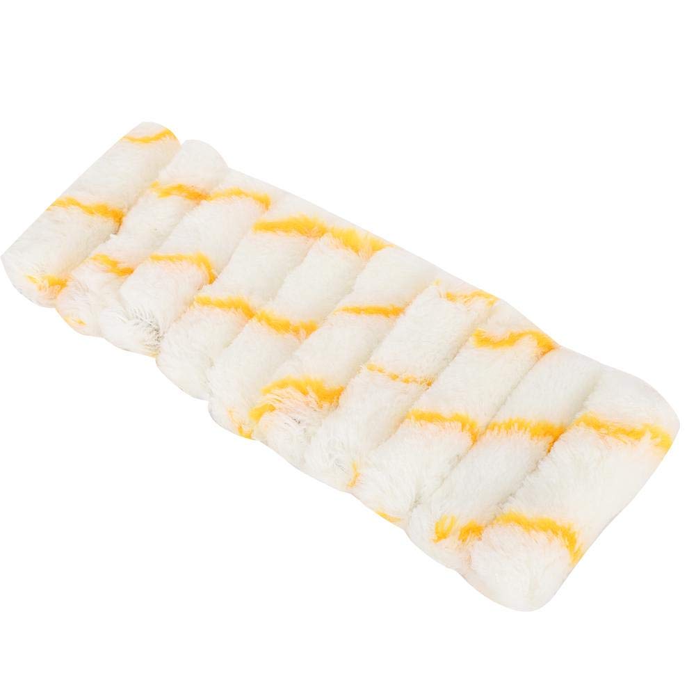 10-Pack Paint Roller Covers - Premium Roller Brush Replacement Covers for Smooth Painting - Perfect for Walls, Ceilings & DIY Home Projects