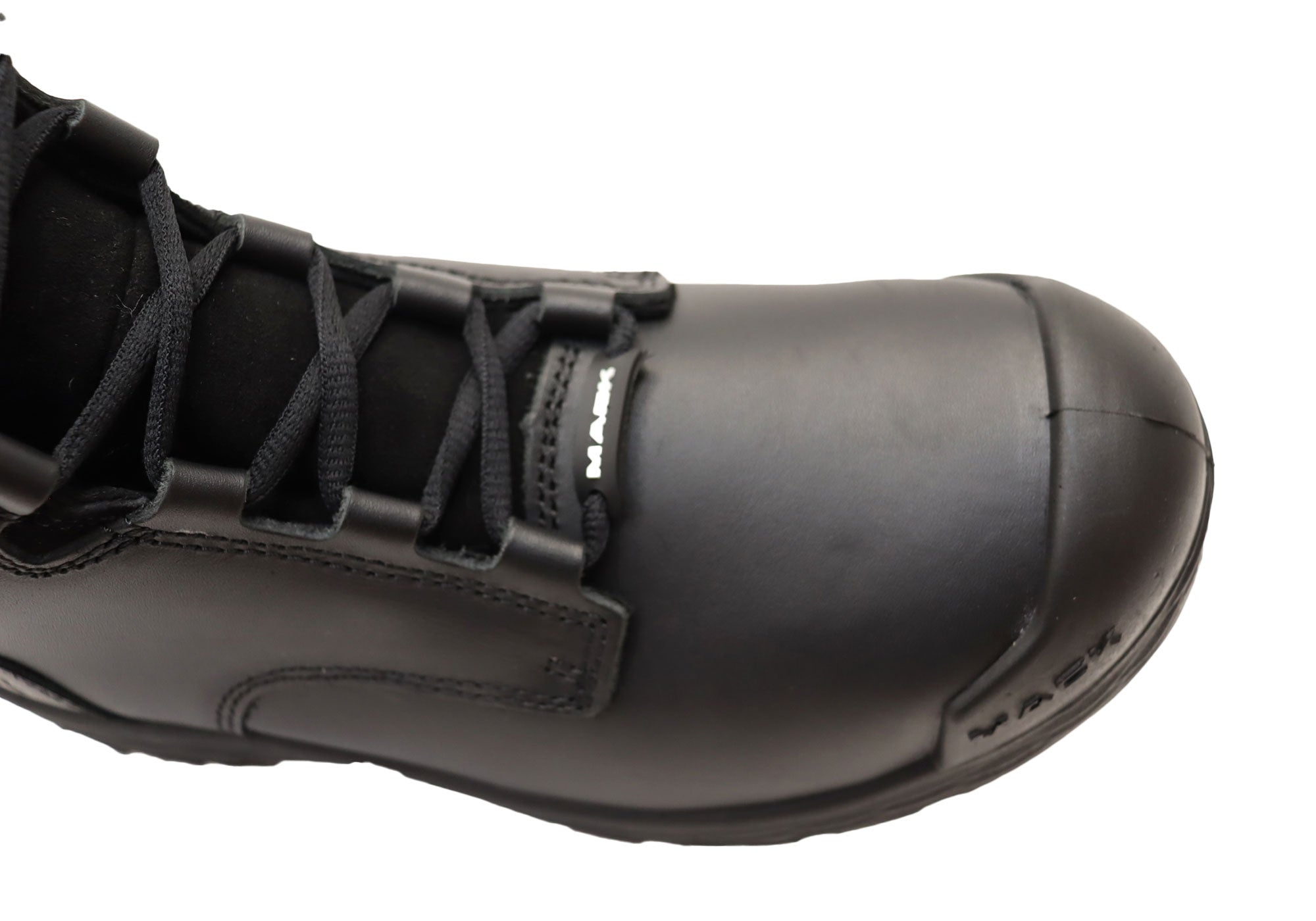 Mack Men's Force Leather Steel Toe Safety Work Boots with Side Zipper - Durable Construction for Industrial & Warehouse Work Environments