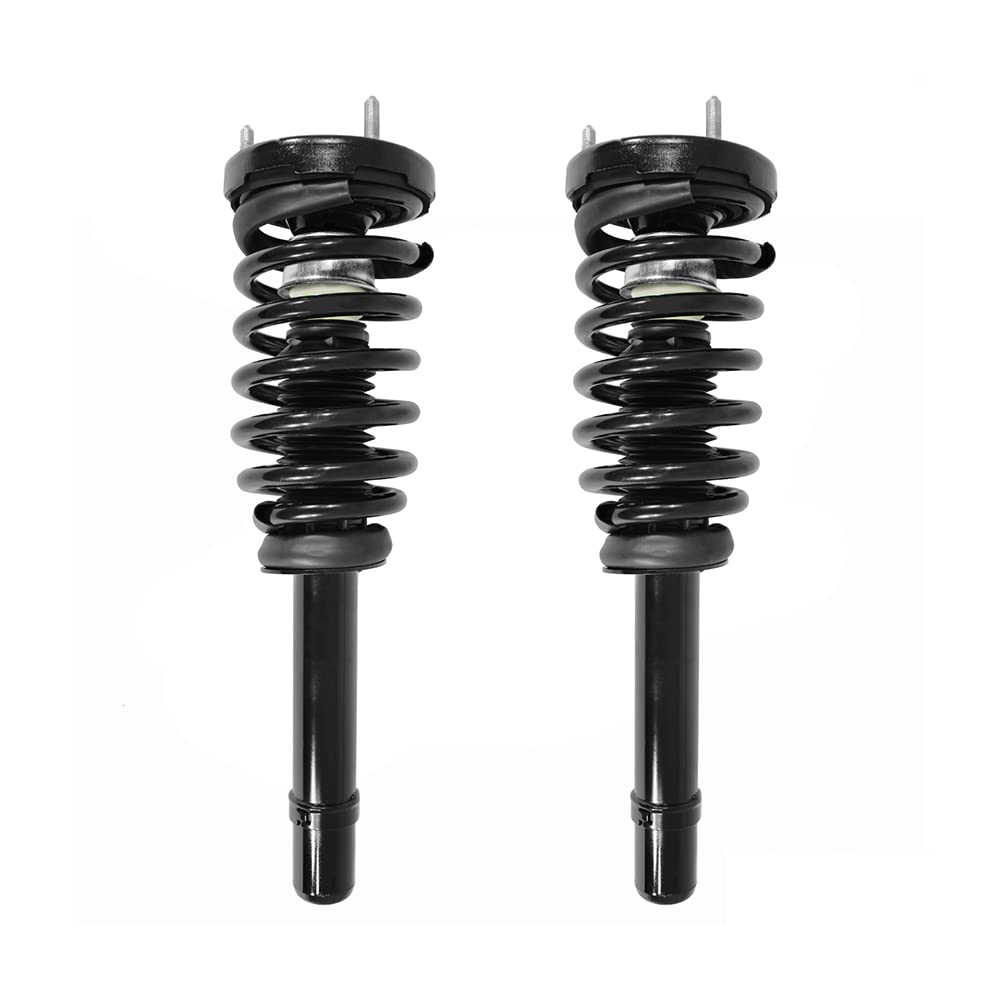 Complete Struts Front Quick Complete Strut Assemblies with Coil Springs - Replacement for 2006-2010 Hyundai Sonata (Set of 2) - Smooth Ride & Enhanced Suspension for Daily Commute & Highway Driving