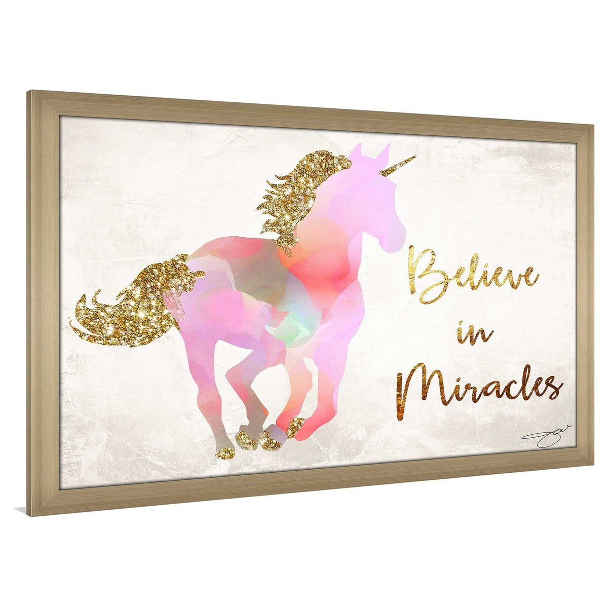 Believe in Miracles by Jodi - Inspirational Acrylic Wall Art Print - Perfect for Home Decor, Office Motivation & Gift Giving