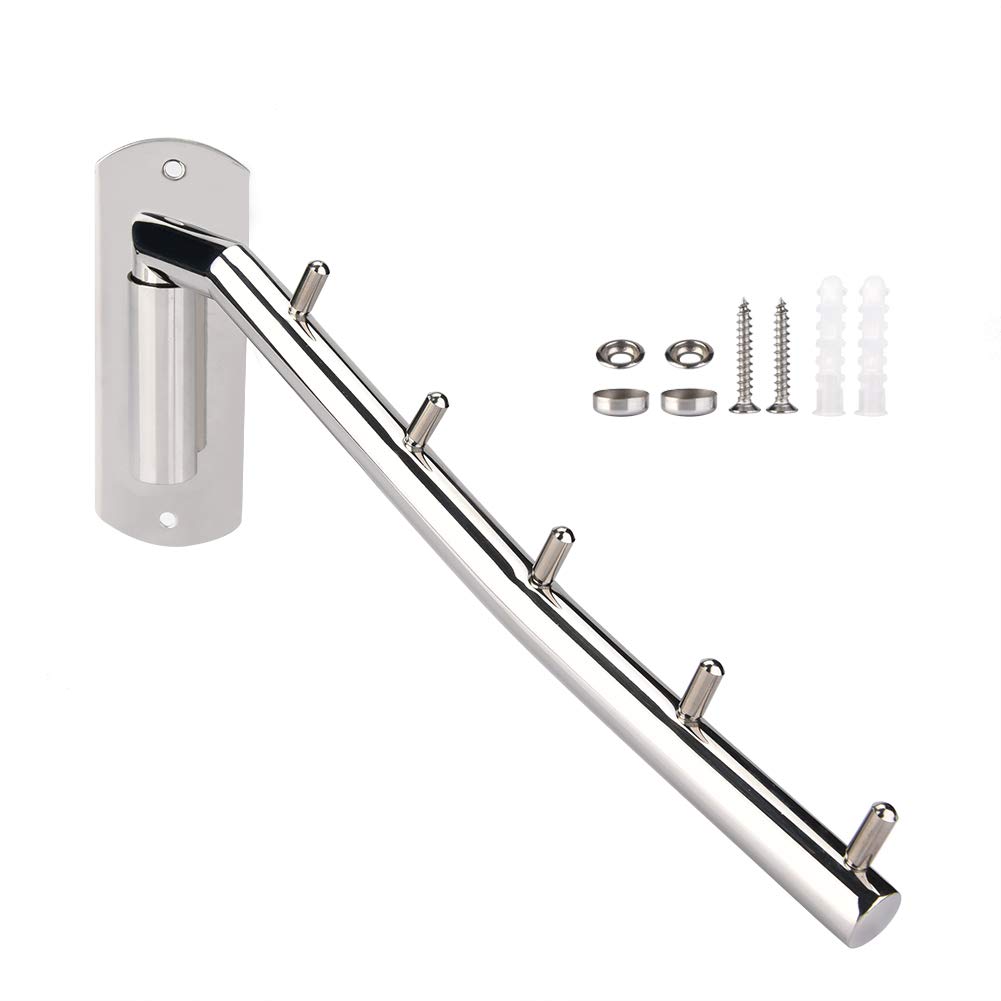 Stainless Steel Wall Mounted Drying Rack - Space Saving for Laundry Room