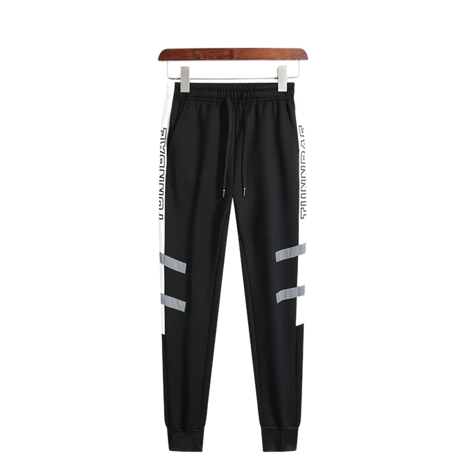 BHYUFDDKKK Men's Fleece Pants - Winter Warm Joggers, Streetwear Sweatpants for Men | Plus Size Activewear & Casual Lounge Pants | Perfect for Outdoor Sports, Gym Workouts and Cold Weather Comfort