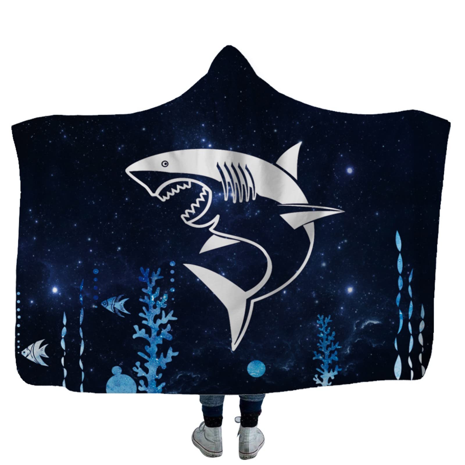 YXWLLN Hooded Blanket - Soft & Warm Air Magic Blanket for Adults, Cozy Napping Cloak - Perfect for Home, Office & Outdoor Use - Home Textiles & Comfort Wear