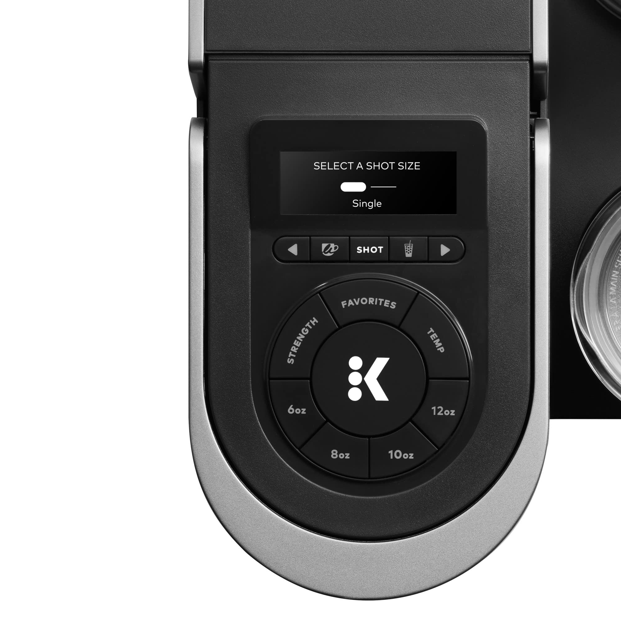 Keurig K-Cafe SMART Single Serve K-Cup Pod Coffee Maker - Latte & Cappuccino Maker, Black | Perfect for Home, Office & Small Spaces | Brews Coffee, Lattes & Iced Drinks