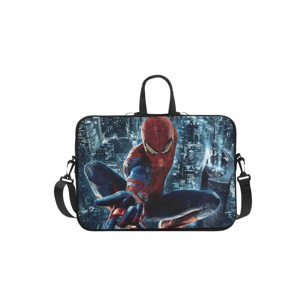 CHRISTIE QUINN Spiderman Messenger Bag for Laptop - Compatible with MacBook Pro 17 Inch - Perfect for School, Work & Comic Conventions