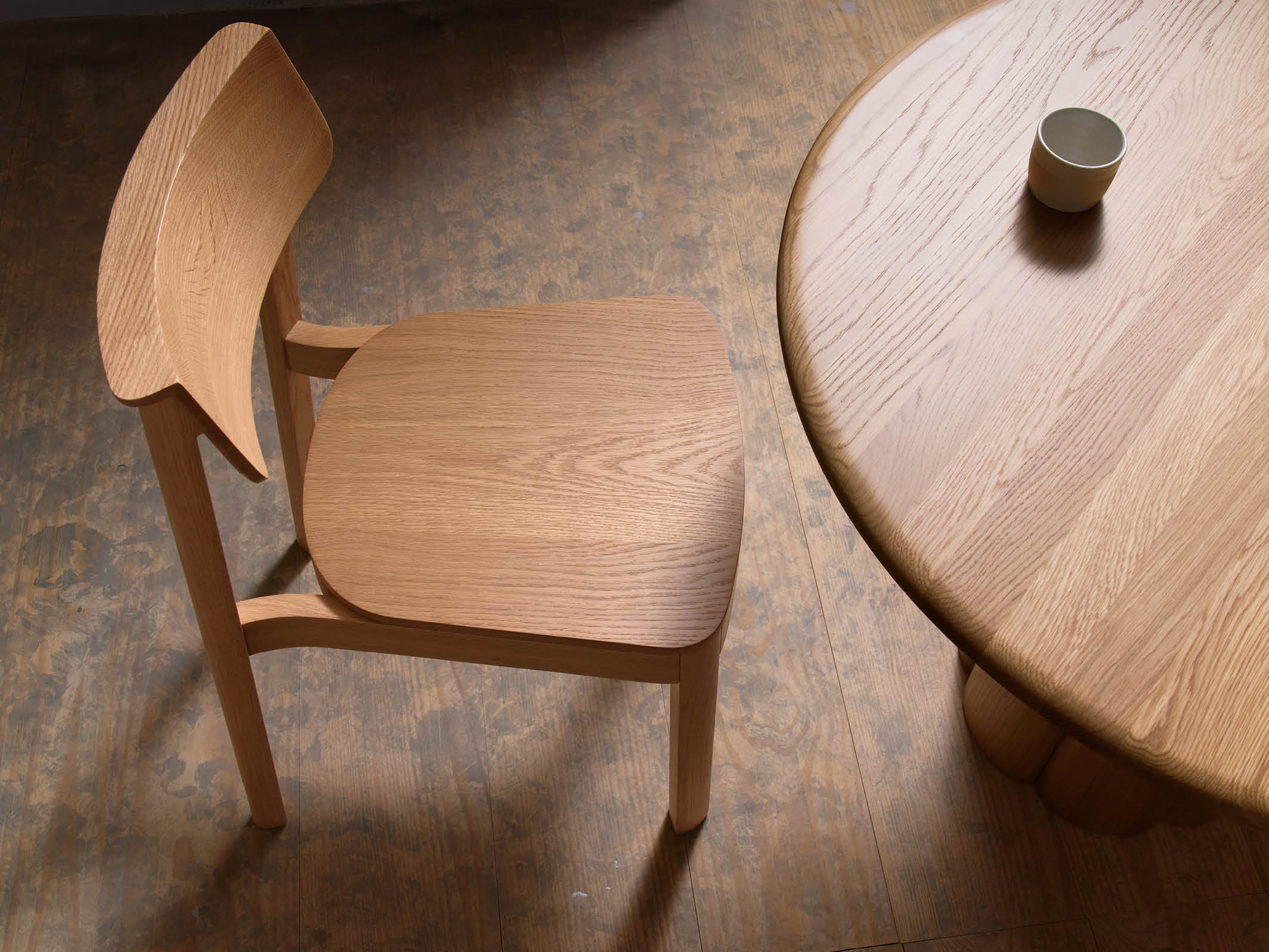 Modern Noki Dining Chair - Sturdy Wooden Kitchen Chair with Comfortable Cushion - Perfect for Dining Room, Kitchen, Breakfast Nook & Home Decor