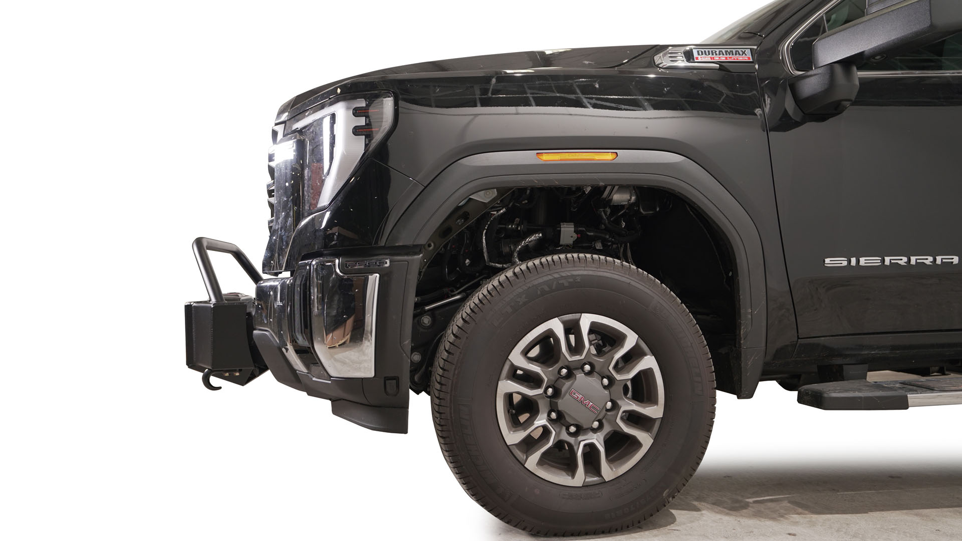 24+ GMC 2500/3500 Heavy Duty Winch Mount Bumper | Off-Road Truck Accessory for Recovery & Towing | Perfect for Off-Roading, Towing, and Emergency Situations
