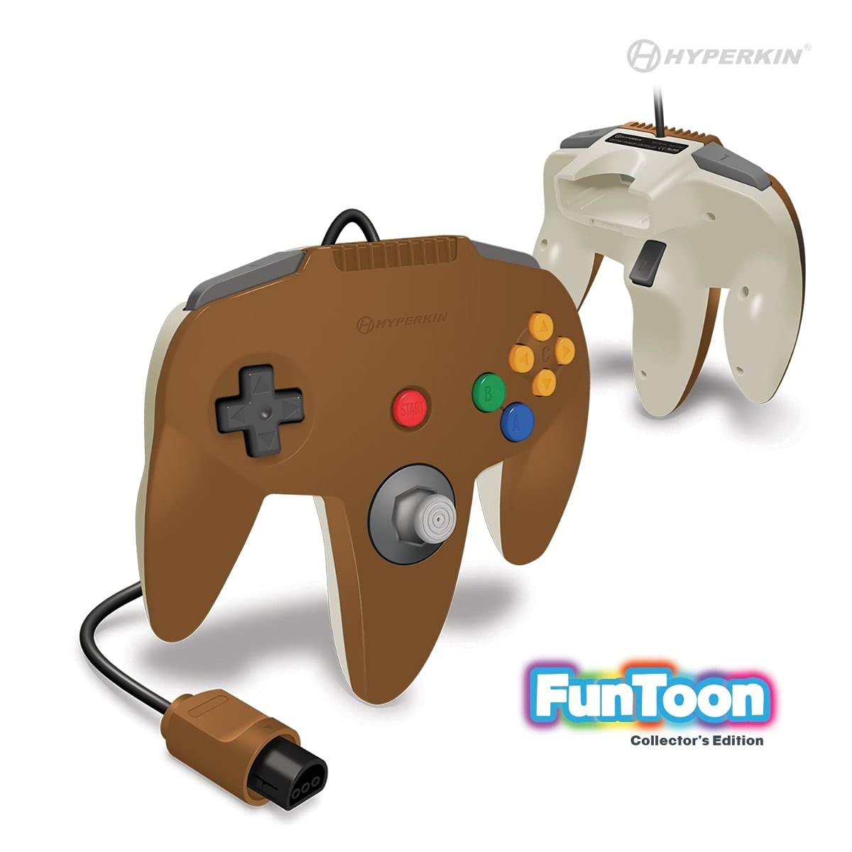 Hyperkin M07260-HB Captain Premium N64 Controller - Funtoon Collectors Edition for Nintendo 64 | Retro Gaming Accessory for Classic Nintendo 64 Games & Collectors