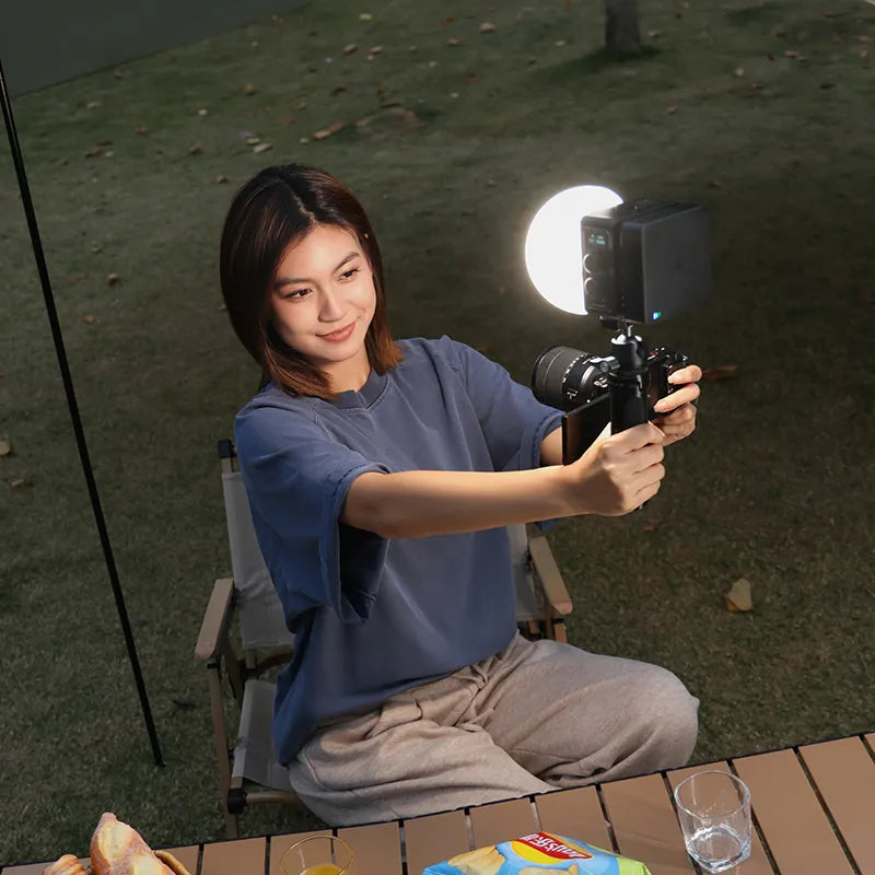 Ulanzi EC65 65W Bi-Color LED Video Light with Adjustable Brightness & Temperature for Photography, Videography, and YouTube Content Creation