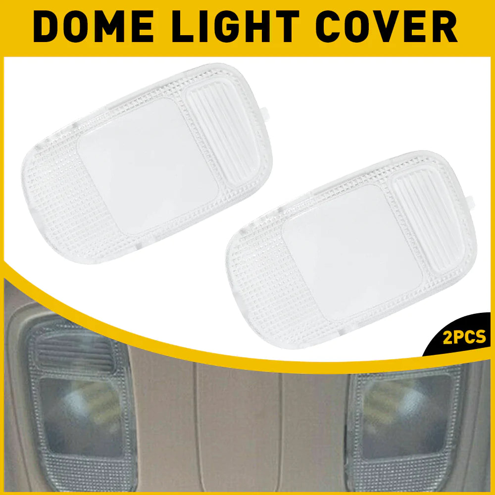 Clear Overhead Console Reading Lamp Shell for Dodge Ram 1500/2500/3500/4500/5500 (2002-2010) - Interior Lighting Upgrade for Night Driving & Reading