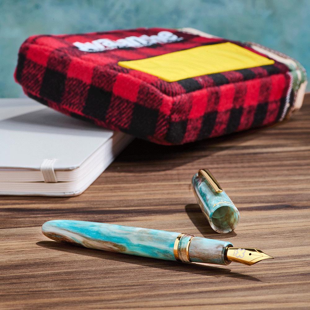 Esterbrook Estie Oversized Fountain Pen - Premium Avalanche Design for Smooth Writing | Perfect for Calligraphy, Journaling & Office Use