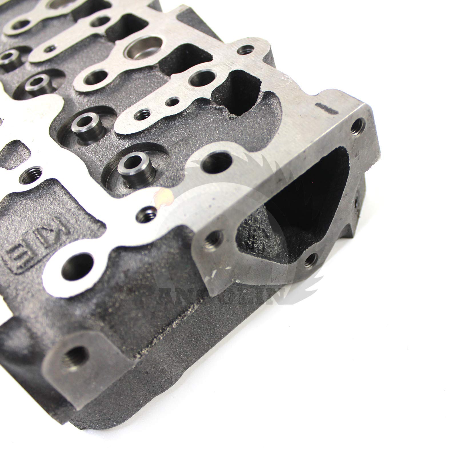 Kubota RTV 900 Engine Cylinder Head with Valves - PANGOLIN 1G962-03045 1G962-03046 D902 Replacement Part for Tractor, Utility Vehicle & Off-Road Equipment - Durable Aftermarket Cylinder Head for Kubota RTV900 Tractor Engine Repair & Maintenance