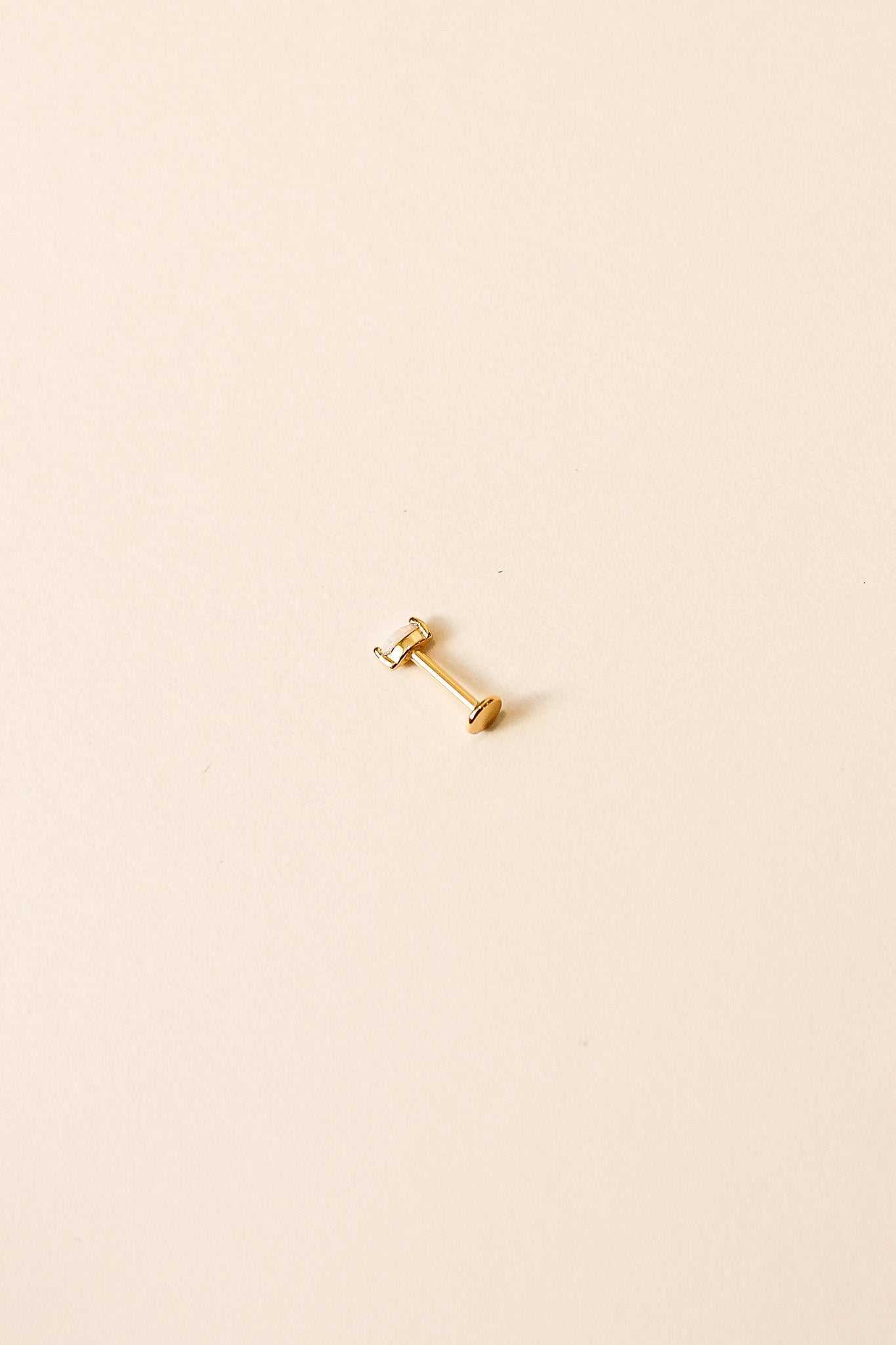 Eva Flat Back Stud Earrings for Women - Hypoallergenic Stainless Steel Minimalist Studs for Daily Wear, Work, and Special Occasions