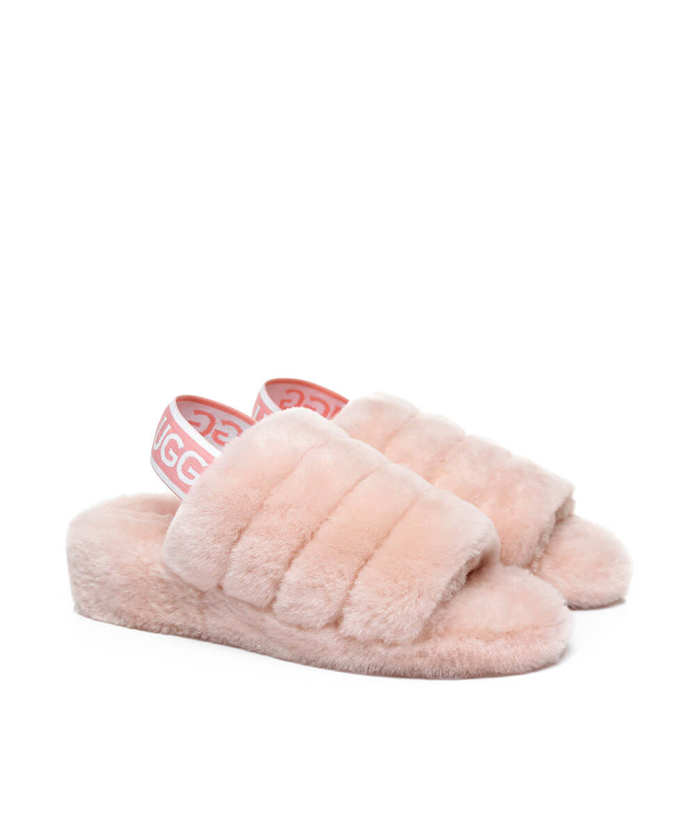 Women's UGG Snugg Slide Slippers - Cozy Indoor/Outdoor House Shoes for Women - Perfect for Lounging, Errands & Cold Weather Comfort