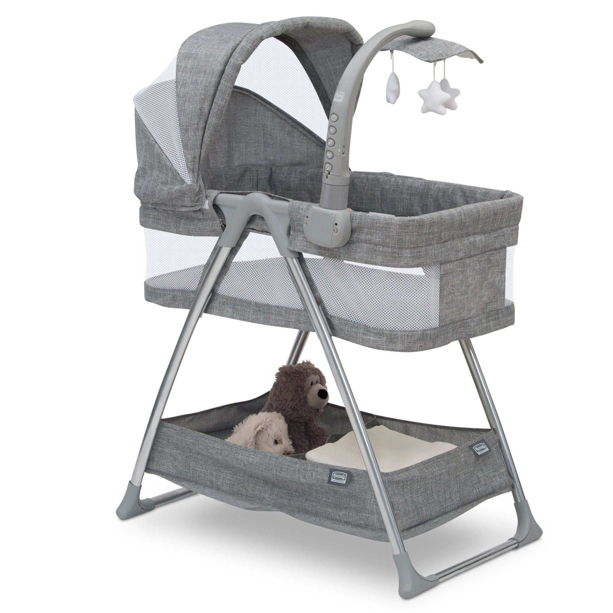 Premium City Sleeper Bassinet - Portable Baby Crib for Newborns & Infants - Lightweight & Compact for Urban Living, Travel & Nursery Use