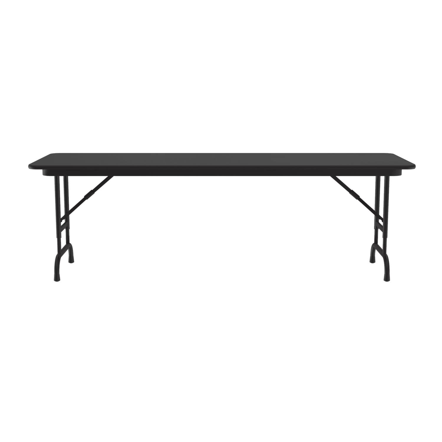 Adjustable Height High Pressure Folding Table CFA2472PX-07 - Portable Workbench for Home, Office & Outdoor Use