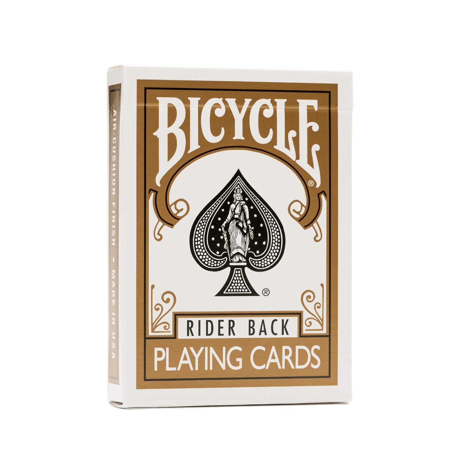 Premium Bicycle Rider Back Gold Deck Playing Cards - Classic Casino Style for Poker, Magic Tricks & Card Games | Ideal for Professional & Home Use