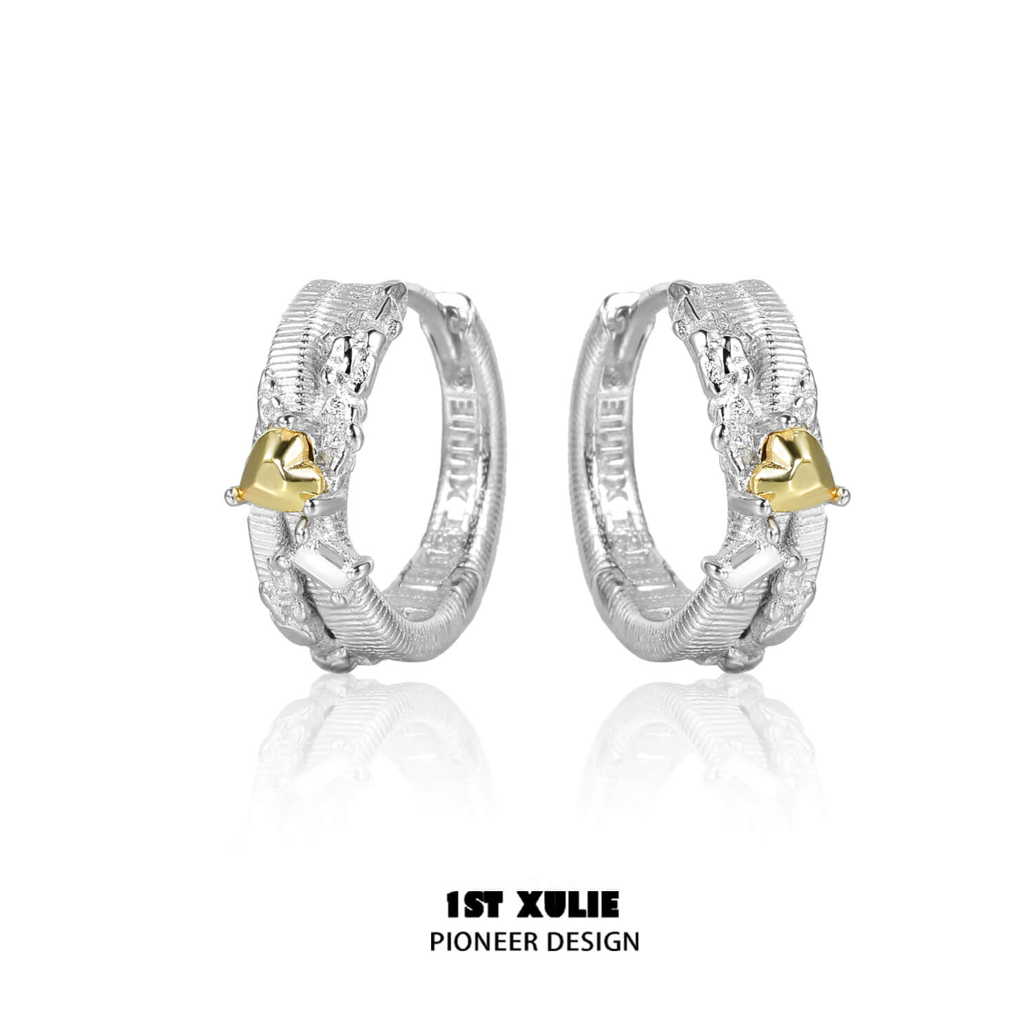 18K Gold Plated Heart Earrings for Women - Romantic Valentine's Day Gift - Perfect for Anniversaries, Date Nights & Special Occasions