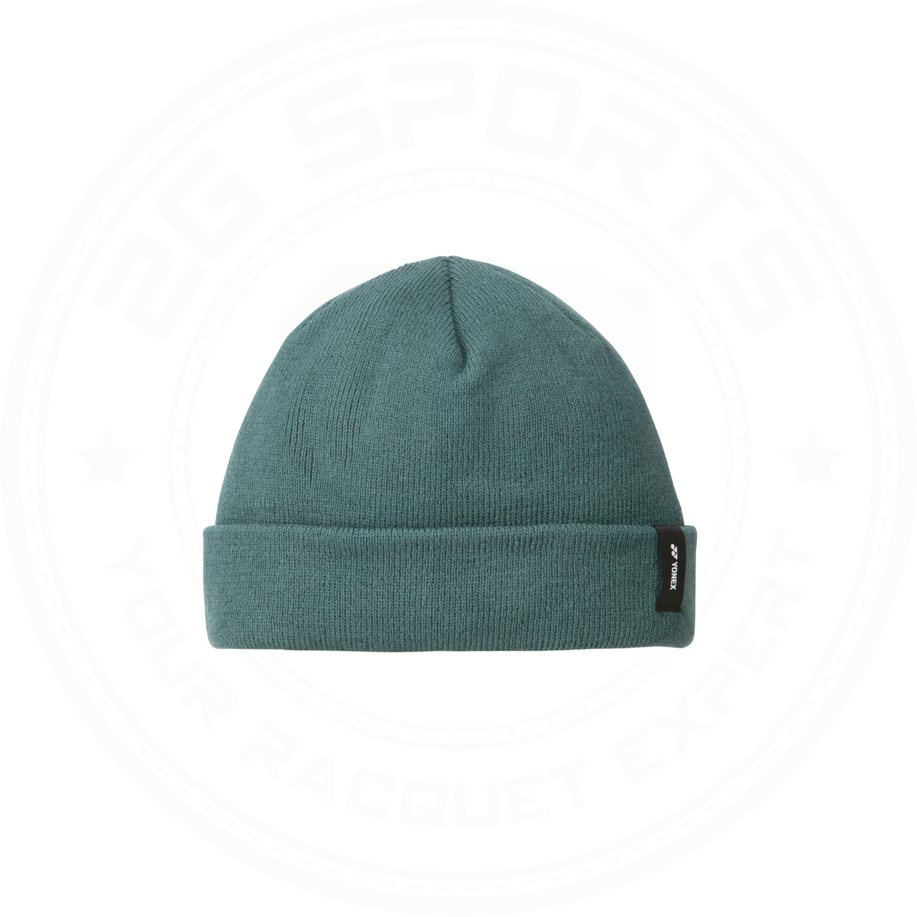 Yonex Unisex Beanie Hat 41050Y - Soft Warm Winter Knit Cap for Men & Women - Grey Green One Size - Perfect for Skiing, Running & Outdoor Sports