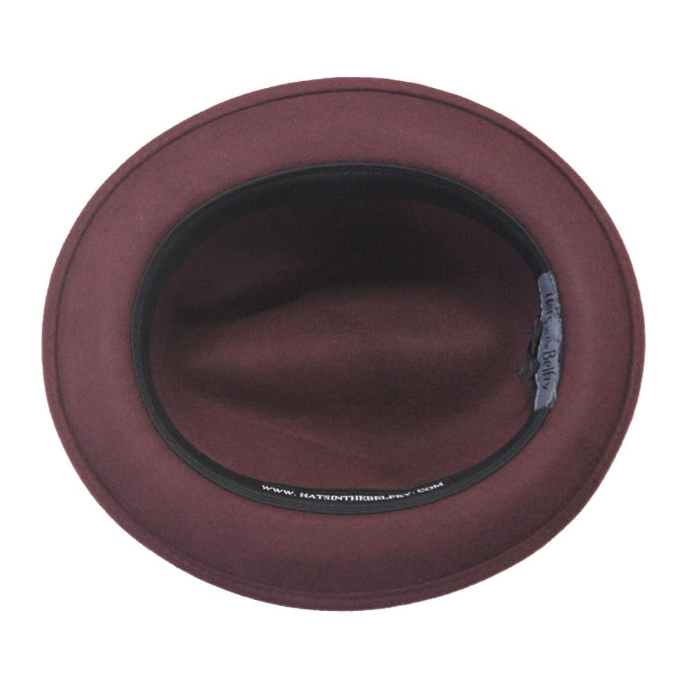 Stylish Men's Fedora Hats - Classic Wool & Felt Dress Hats for Formal & Casual Wear - Perfect for Weddings, Parties, and Everyday Fashion
